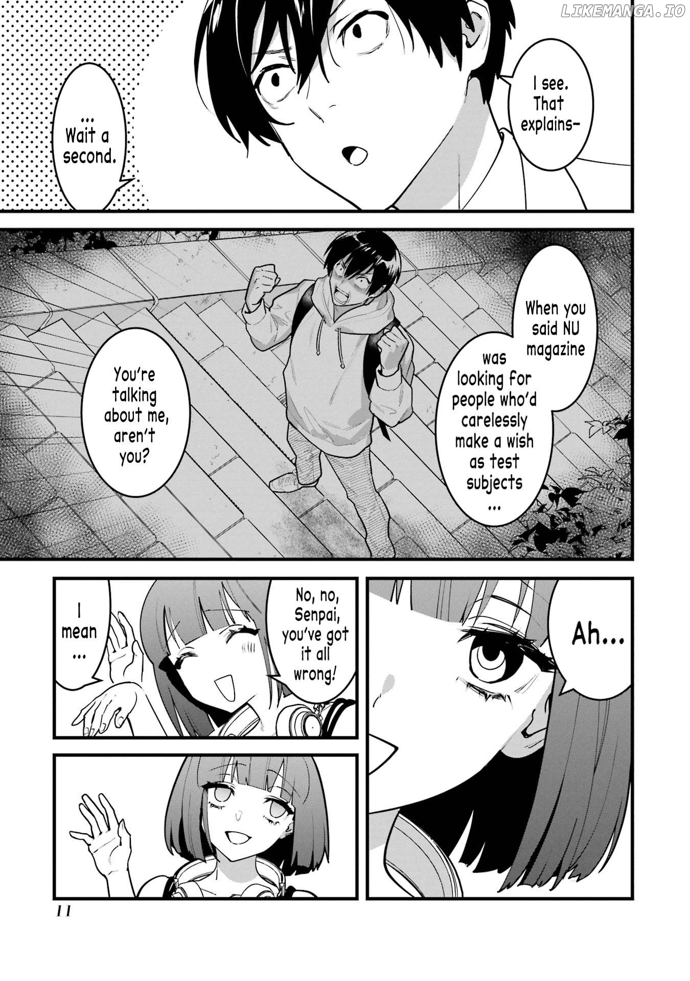 6-nin no Shinanai Shoujo to Kanarazu Shinu Unmei no Hito Chapter 10 - page 13