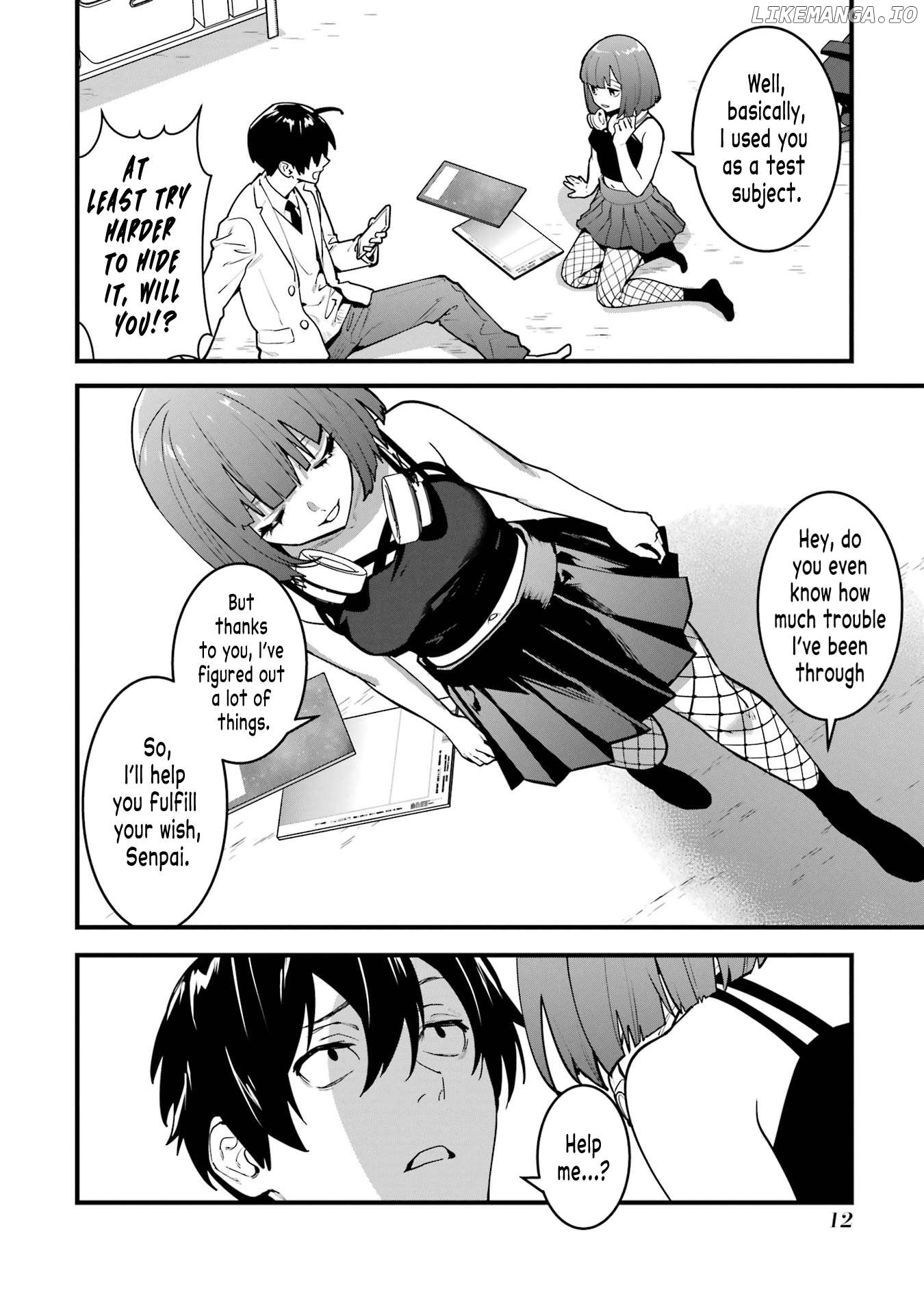 6-nin no Shinanai Shoujo to Kanarazu Shinu Unmei no Hito Chapter 10 - page 14