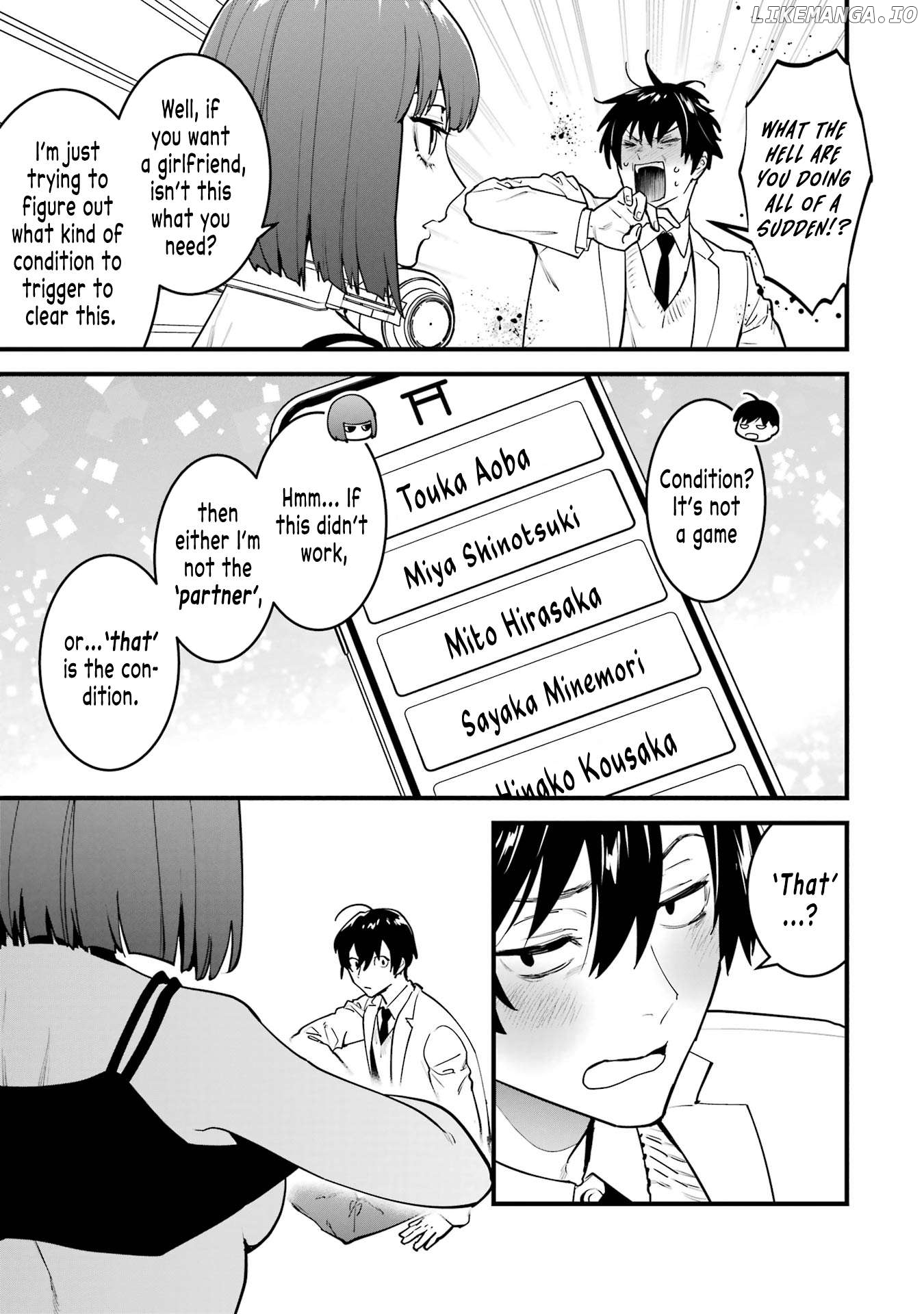 6-nin no Shinanai Shoujo to Kanarazu Shinu Unmei no Hito Chapter 10 - page 17