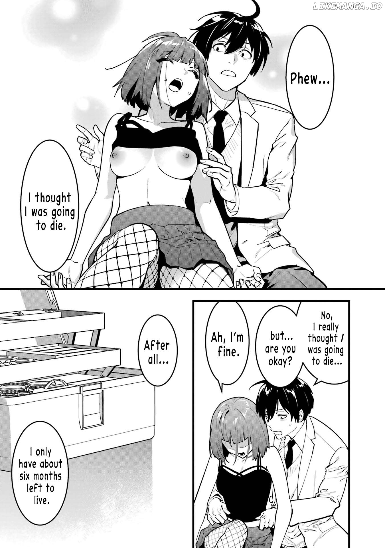 6-nin no Shinanai Shoujo to Kanarazu Shinu Unmei no Hito Chapter 10 - page 25