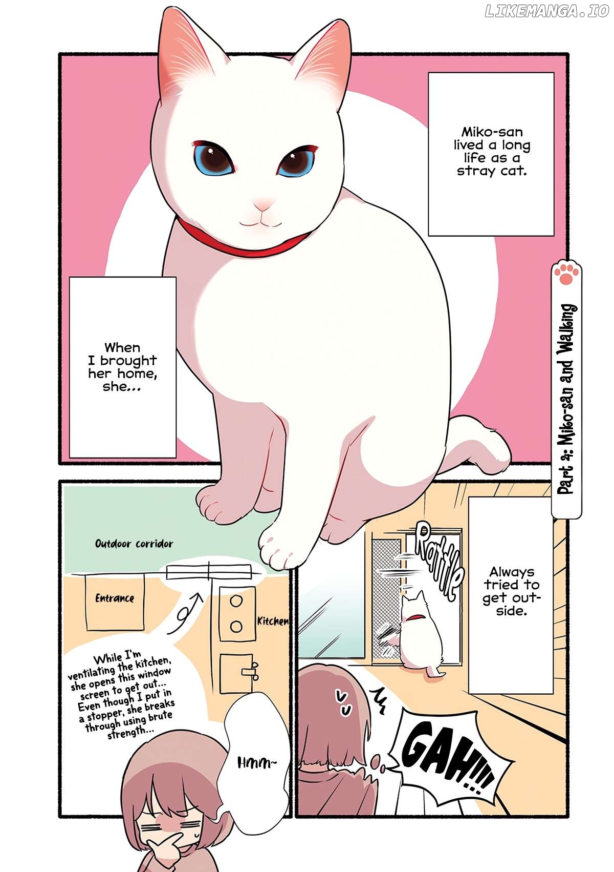 Aisaretagari no shironeko Miko-san Chapter 1.4 - page 2
