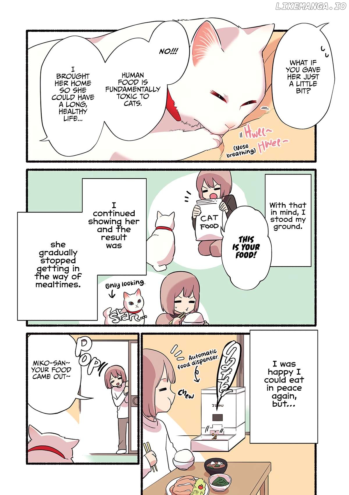 Aisaretagari no shironeko Miko-san Chapter 1.9 - page 5