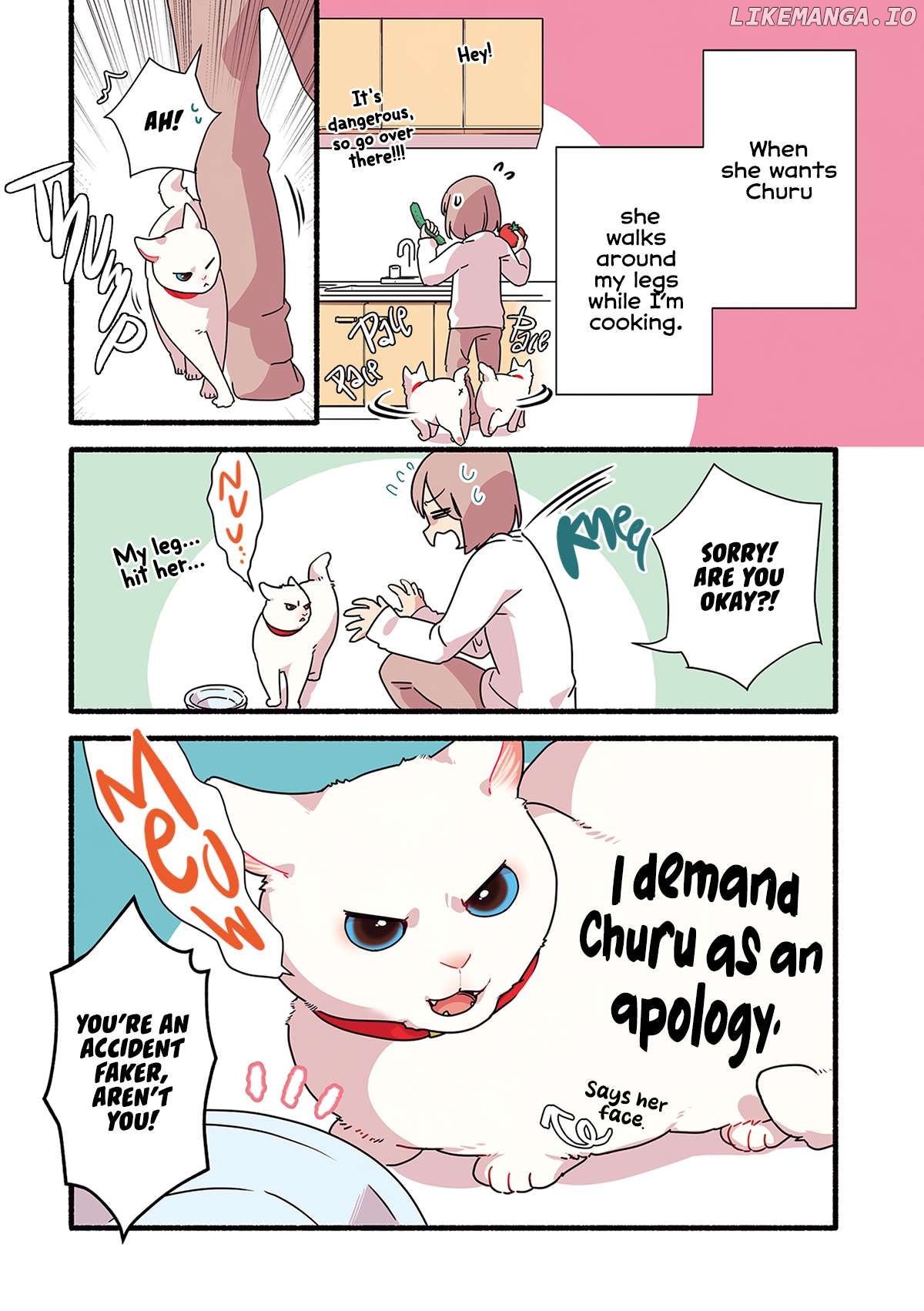 Aisaretagari no shironeko Miko-san Chapter 2.2 - page 3