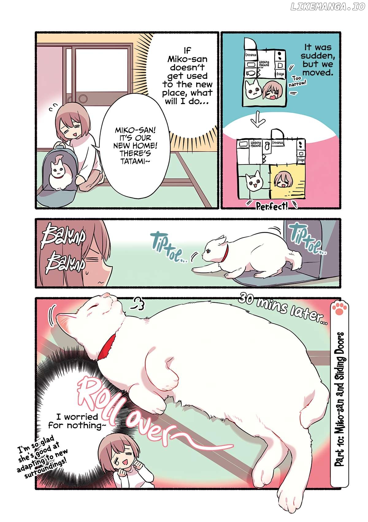 Aisaretagari no shironeko Miko-san Chapter 2.4 - page 2