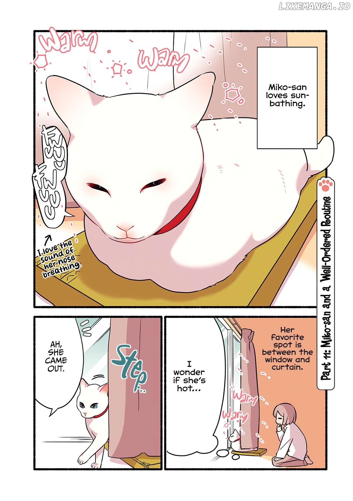 Aisaretagari no shironeko Miko-san Chapter 3.1 - page 3