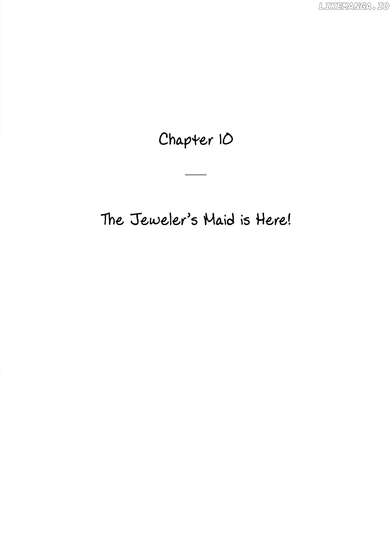 The Jeweller's Maid Chapter 10 - page 1