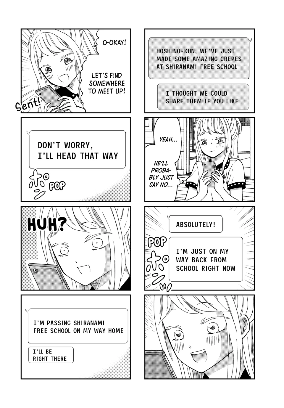 Opening the Door to Hinata-san's Heart Chapter 38 - page 7