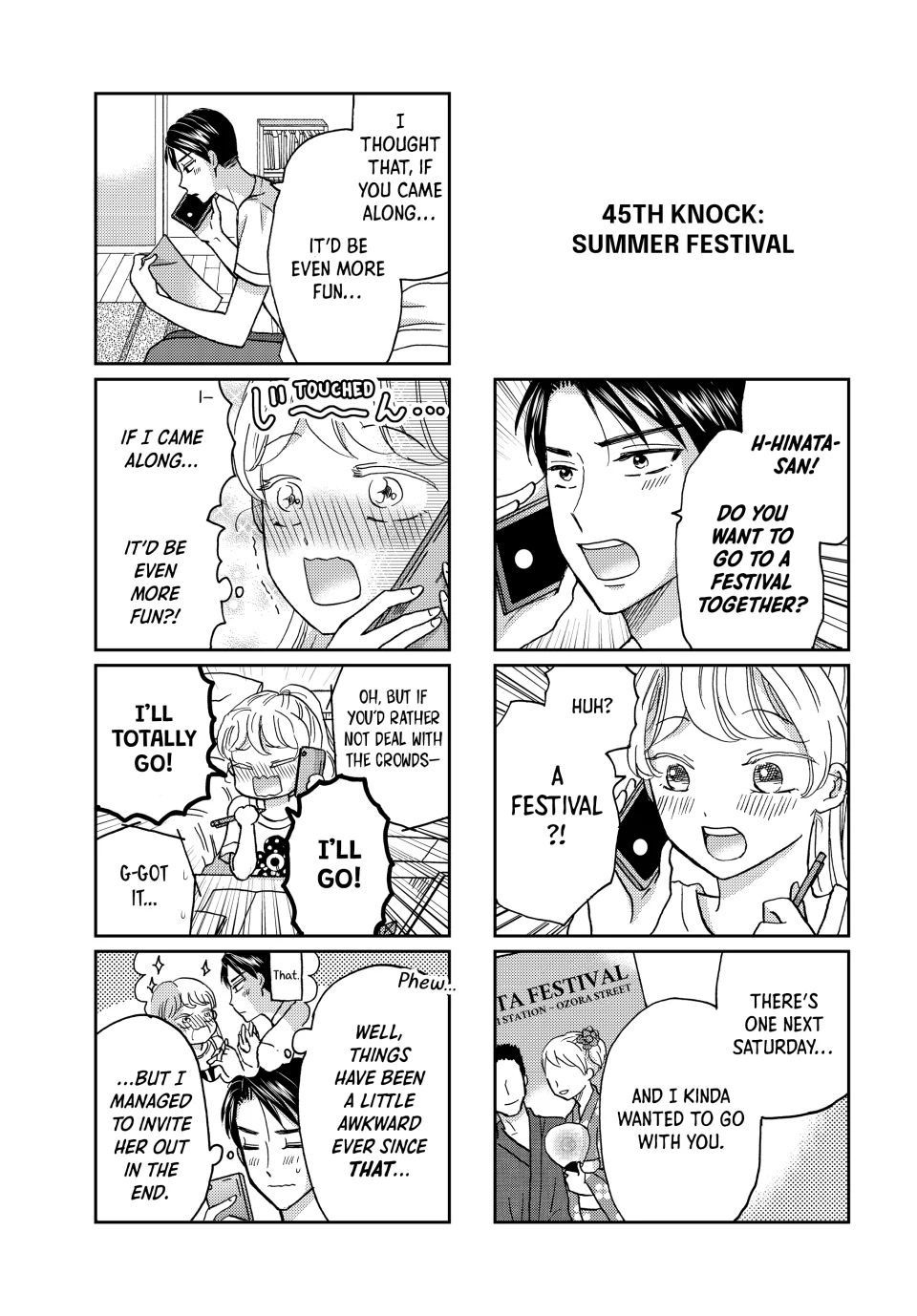 Opening the Door to Hinata-san's Heart Chapter 45 - page 1