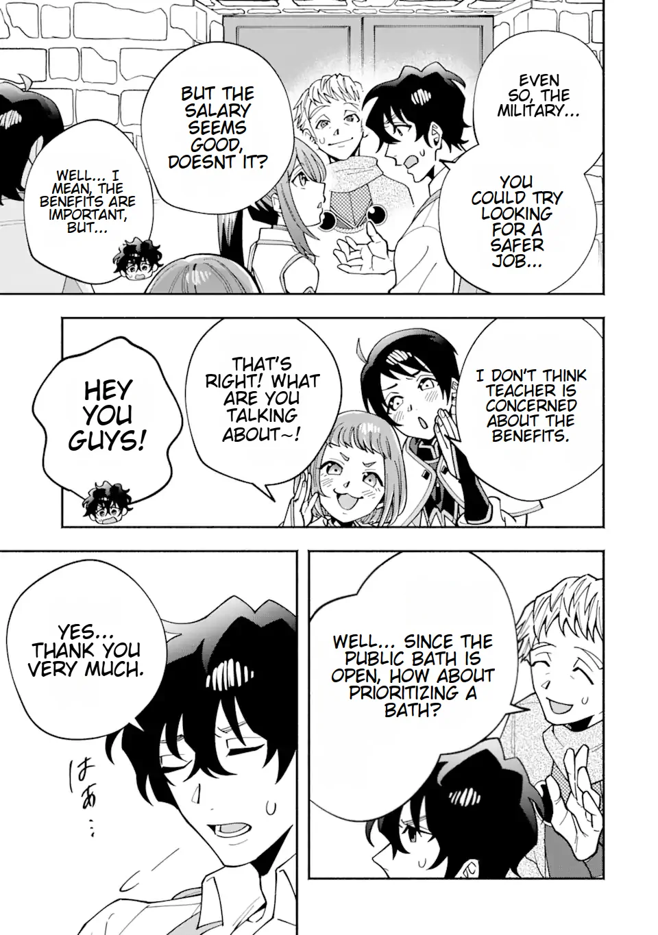 Saikyou Ranking ga Aru Isekai ni Seito tachi to Suudah Teni Shita Koukou Kyoushi no Ore, Mob Kara Kensei e to Nariagari Chapter 9 - page 28