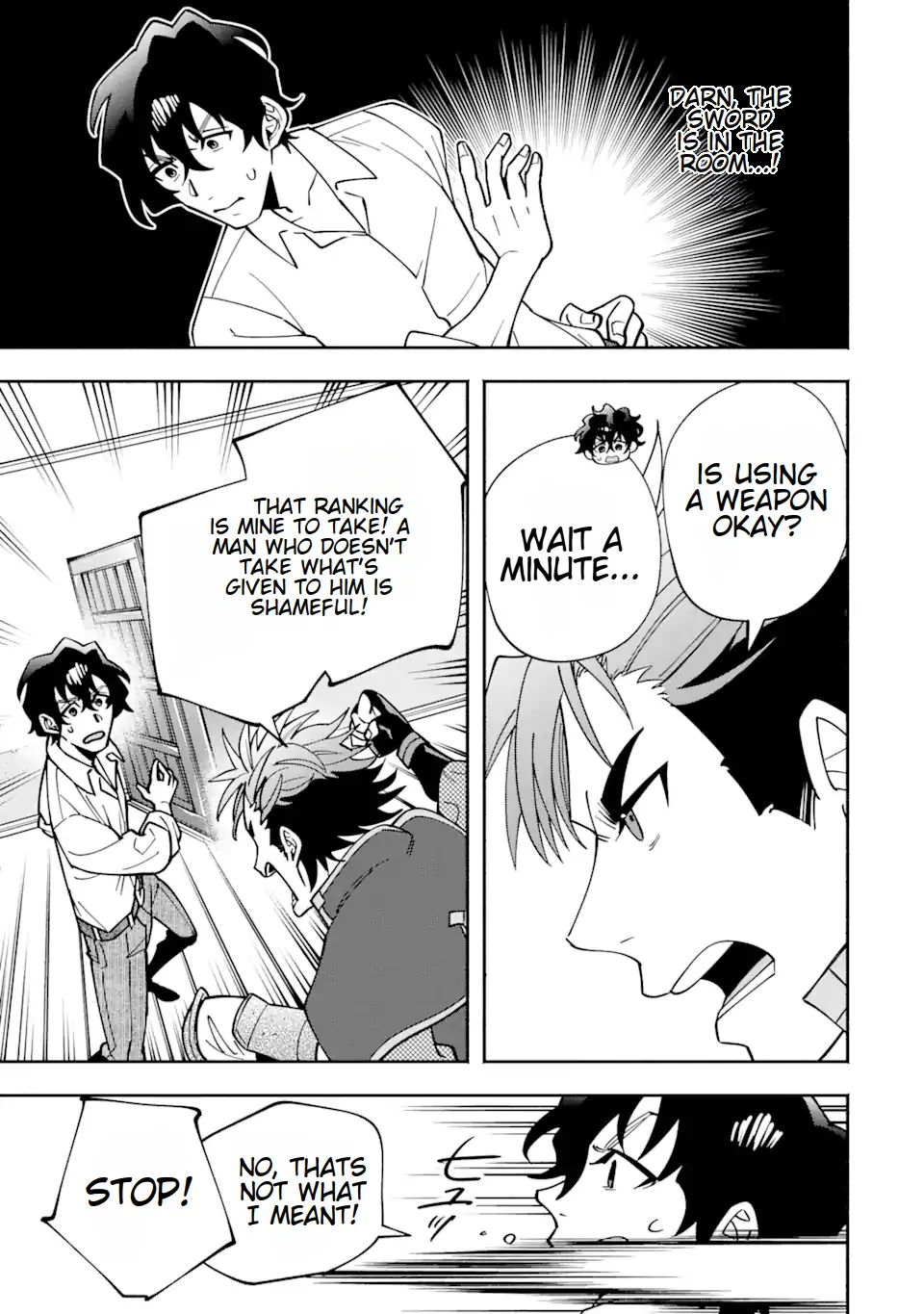 Saikyou Ranking ga Aru Isekai ni Seito tachi to Suudah Teni Shita Koukou Kyoushi no Ore, Mob Kara Kensei e to Nariagari Chapter 9 - page 34