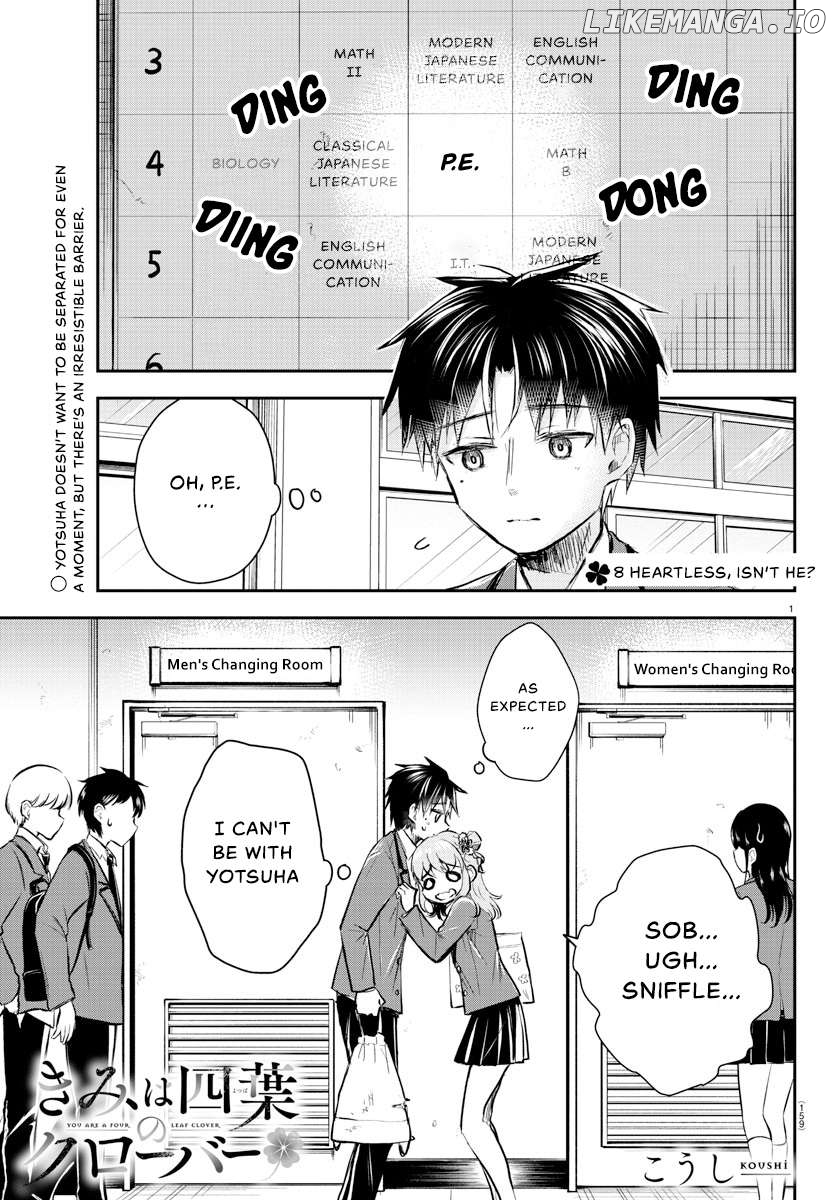 Kimi wa Yotsuba no Clover Chapter 10 - page 2