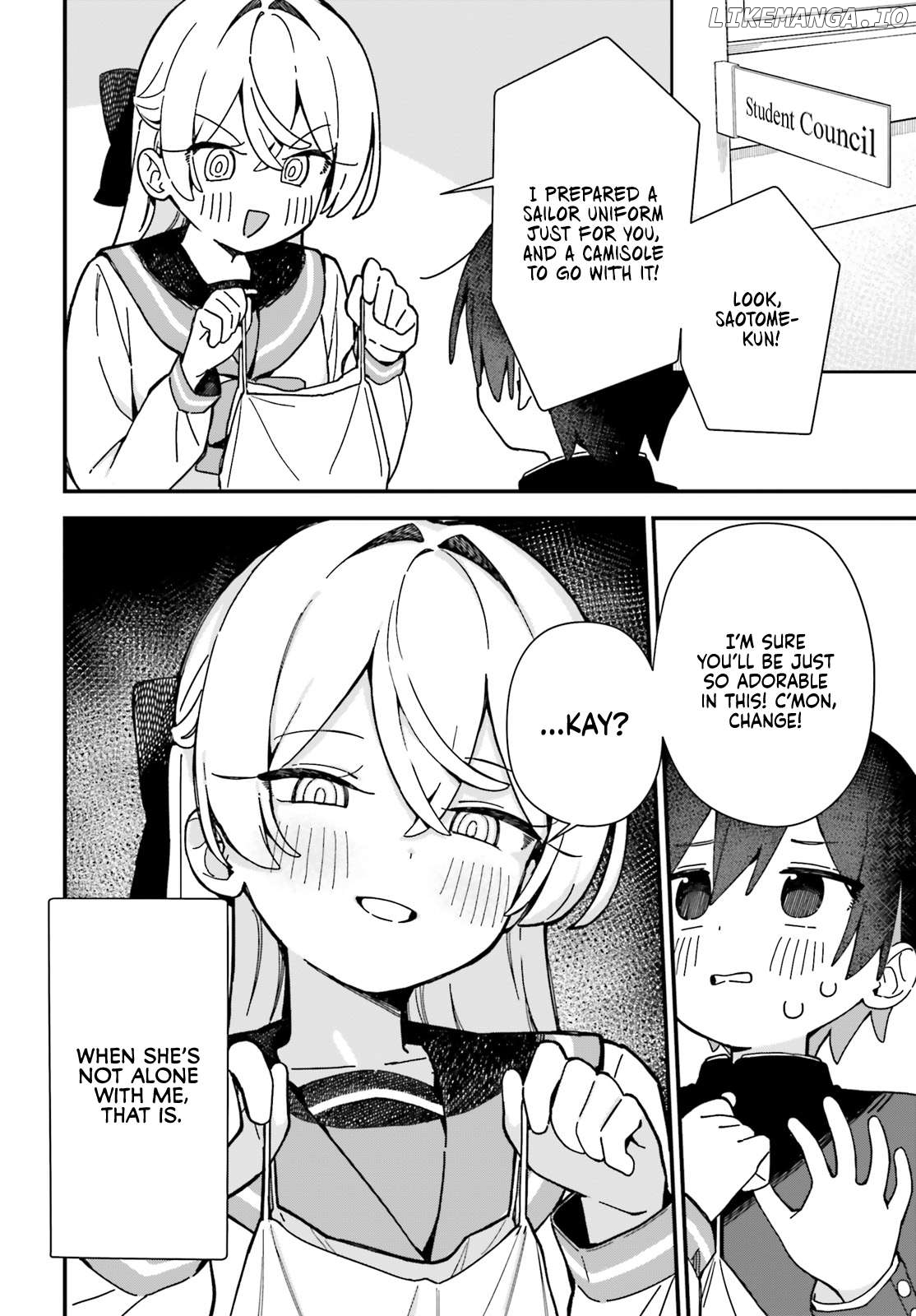 Kawaibara-senpai wa Kawaii (Saotome-kun) ga Suki! Chapter 2 - page 2