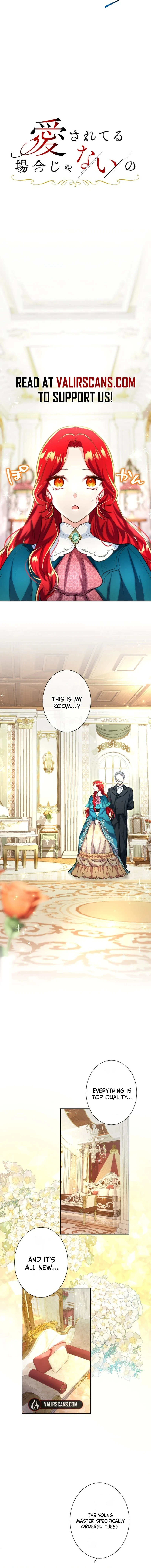 It's not a case of being loved Chapter 18 - page 3