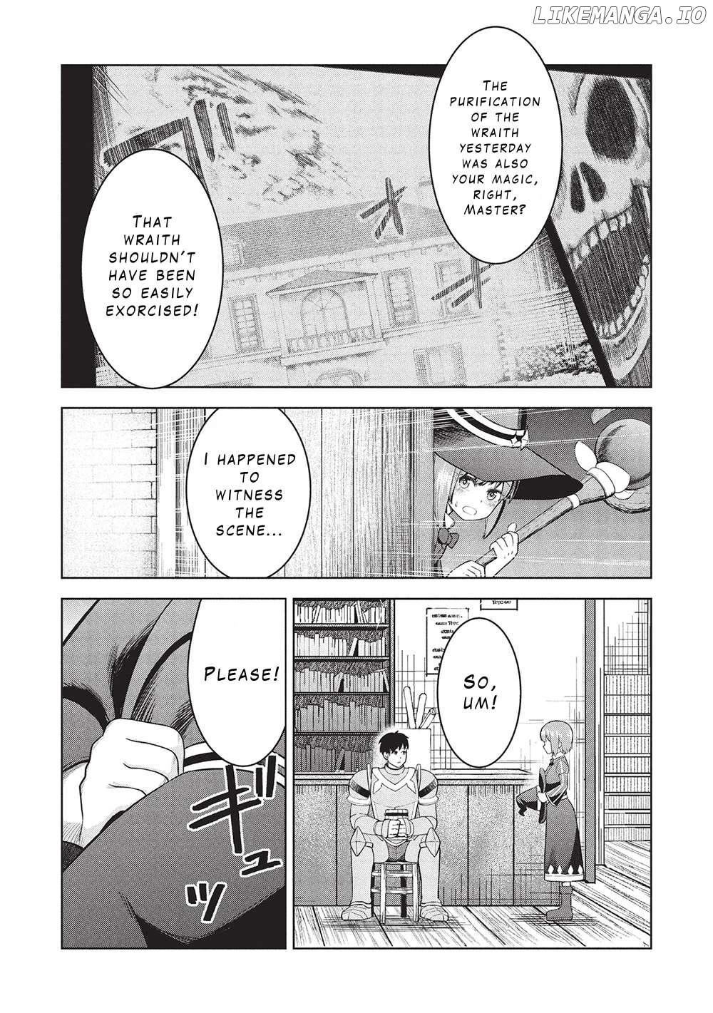 "Monban Yattero" to Iware Juugo Nen, Tsuttatetteru Aida ni Ore no Maryoku ga 9999 "Saikyou" ni Sodattemashita Chapter 9 - page 4