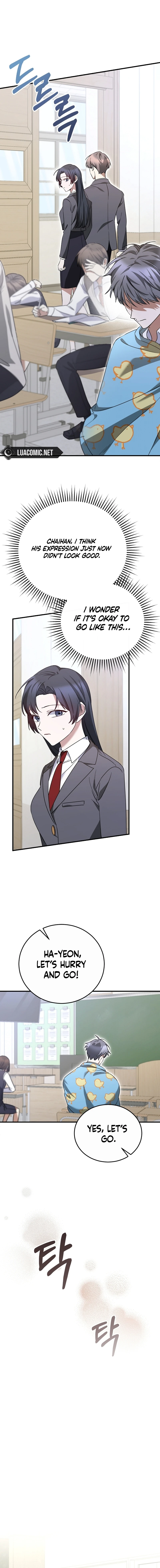 I Am in the Same Class as the Crazy Male Leads Chapter 11 - page 8