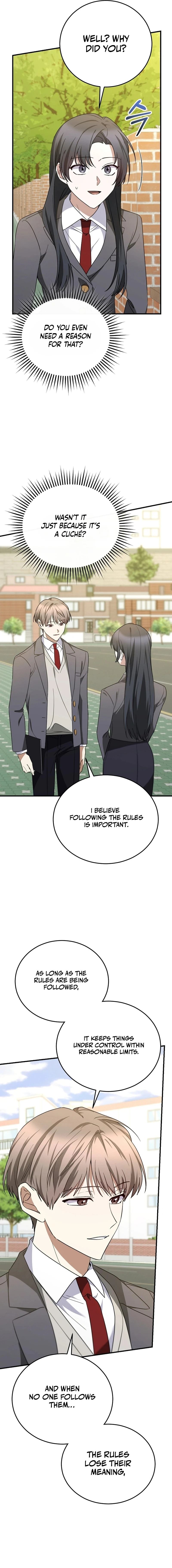 I Am in the Same Class as the Crazy Male Leads Chapter 12 - page 14