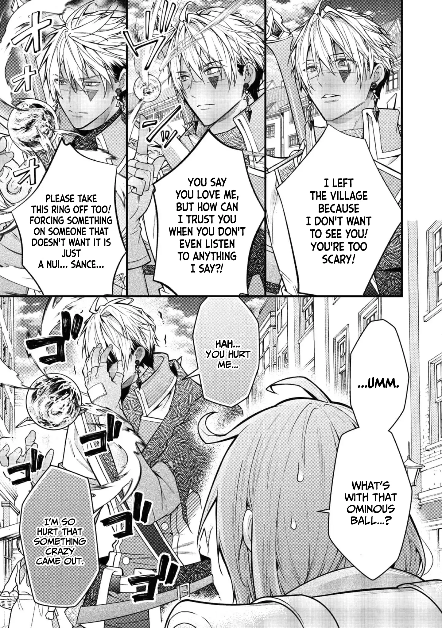 Sekai o Sukutta Saikyou Yuusha ni Stalker Sareru Mura Musume no Hanashi Chapter 2 - page 10