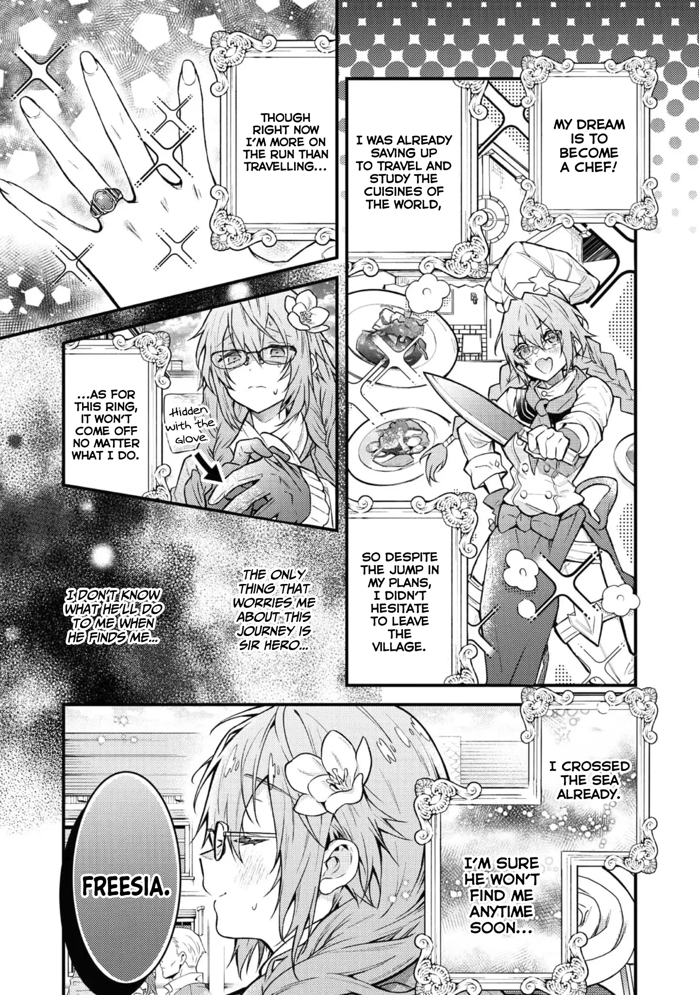 Sekai o Sukutta Saikyou Yuusha ni Stalker Sareru Mura Musume no Hanashi Chapter 2 - page 6