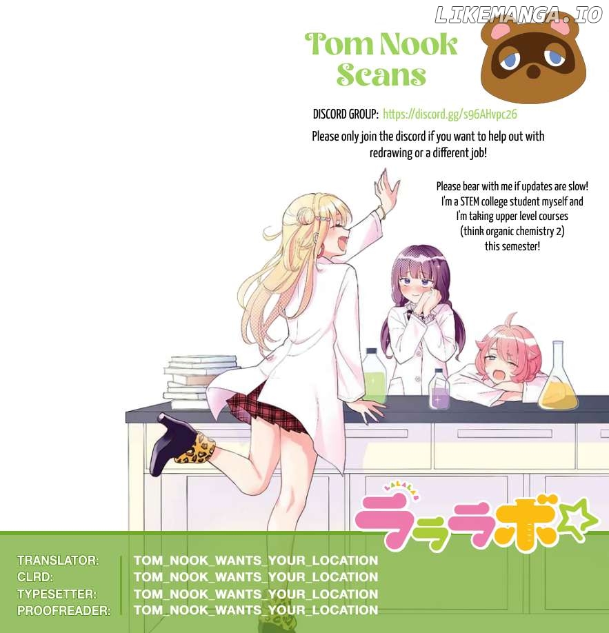 Lalalab☆ ~Gal to Kagaku to Seishun to!~ Chapter 3 - page 1