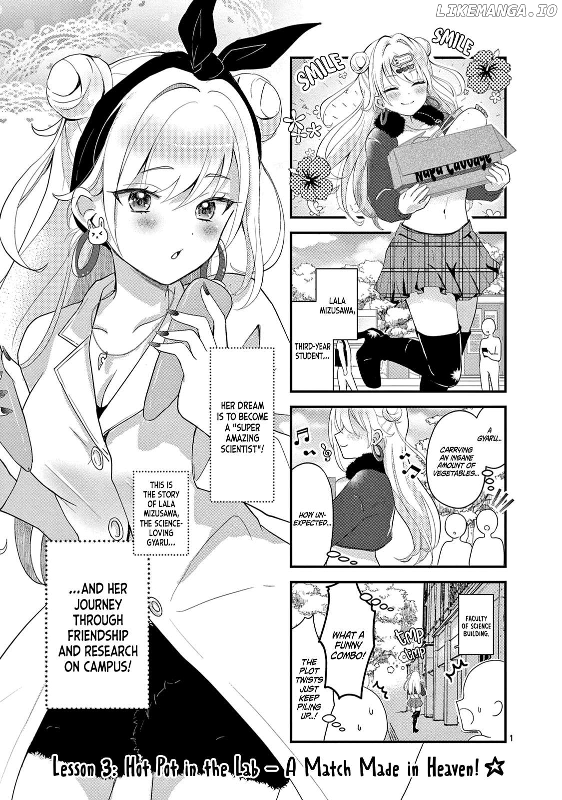Lalalab☆ ~Gal to Kagaku to Seishun to!~ Chapter 3 - page 2