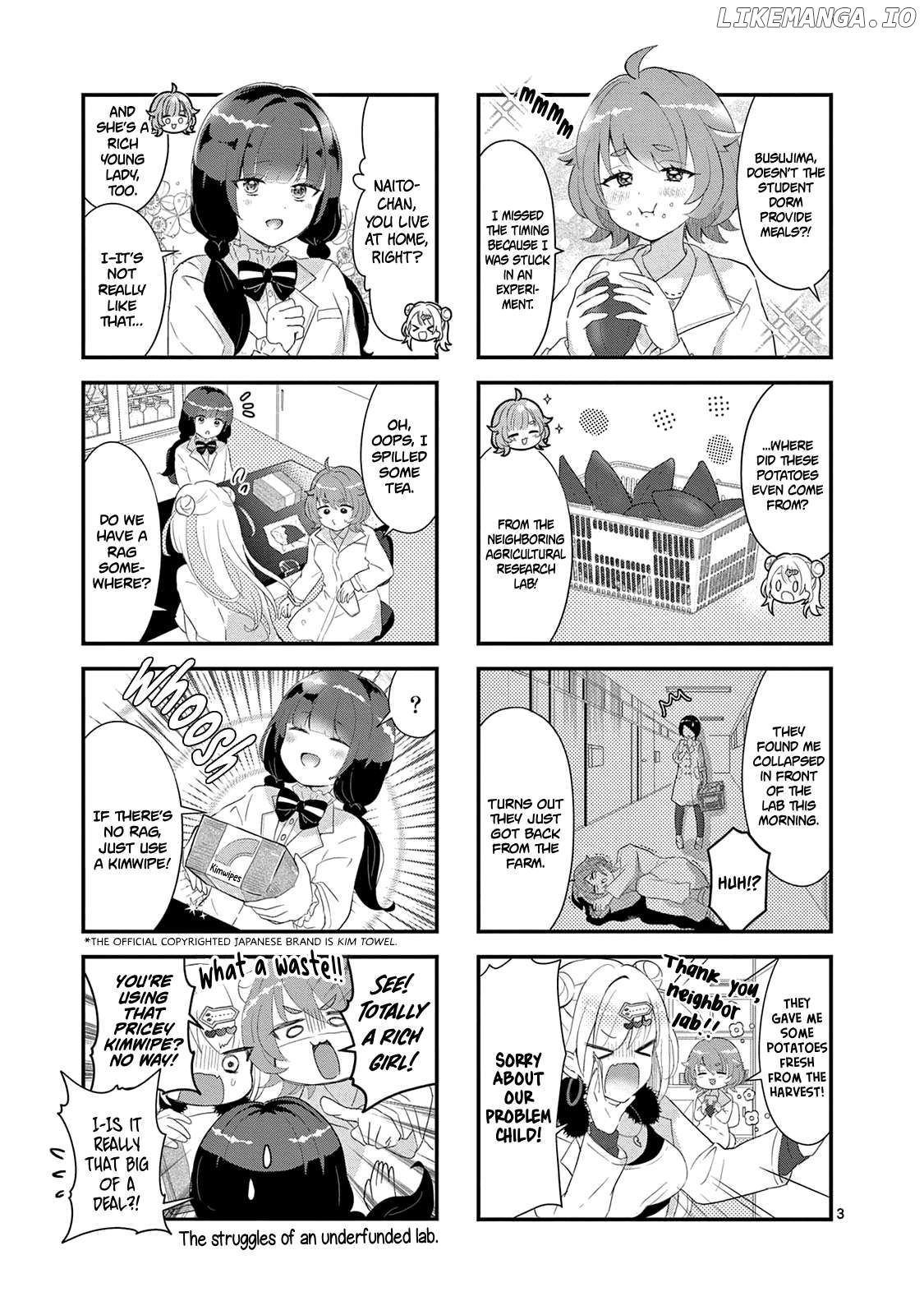 Lalalab☆ ~Gal to Kagaku to Seishun to!~ Chapter 3 - page 4