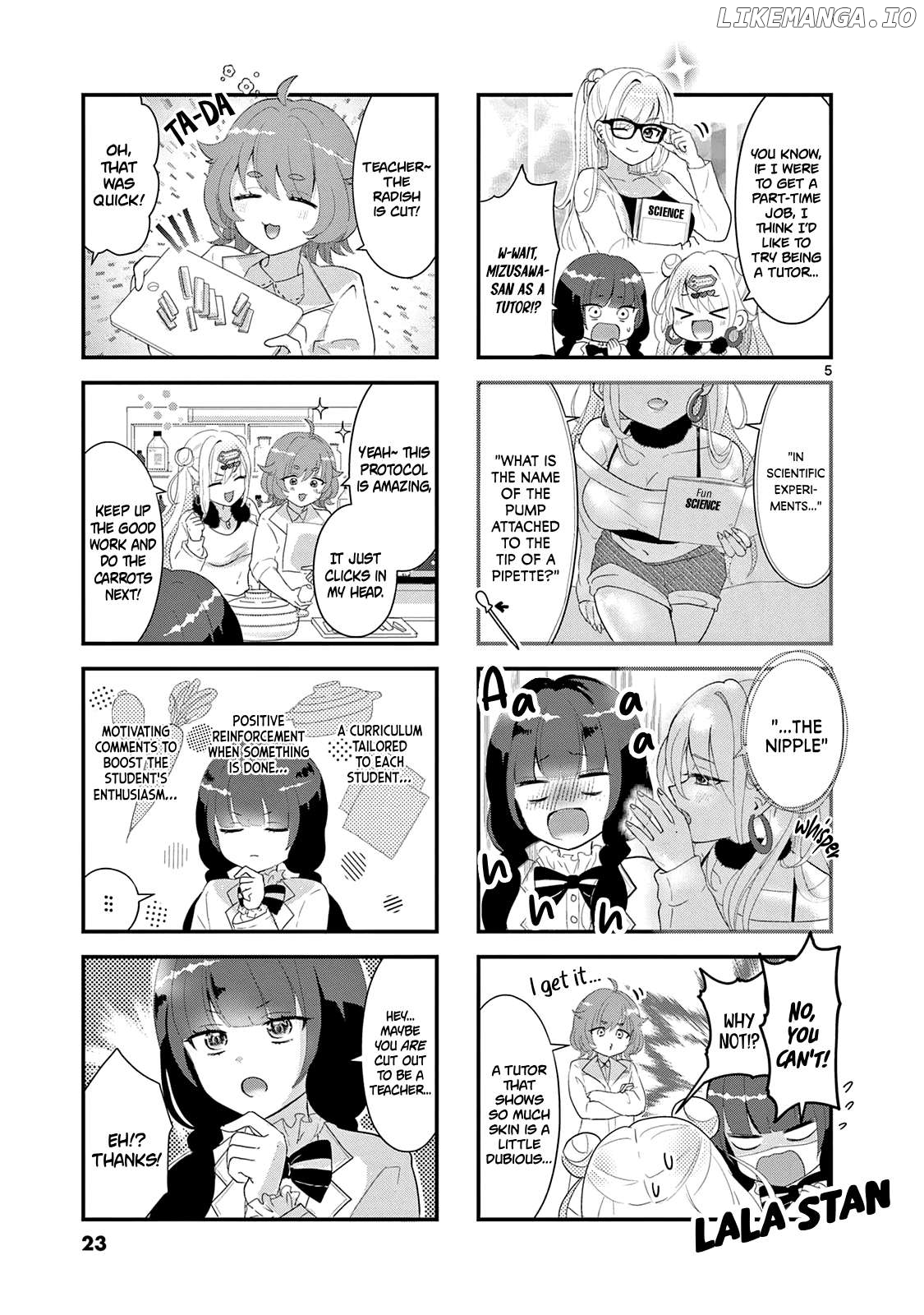 Lalalab☆ ~Gal to Kagaku to Seishun to!~ Chapter 3 - page 6