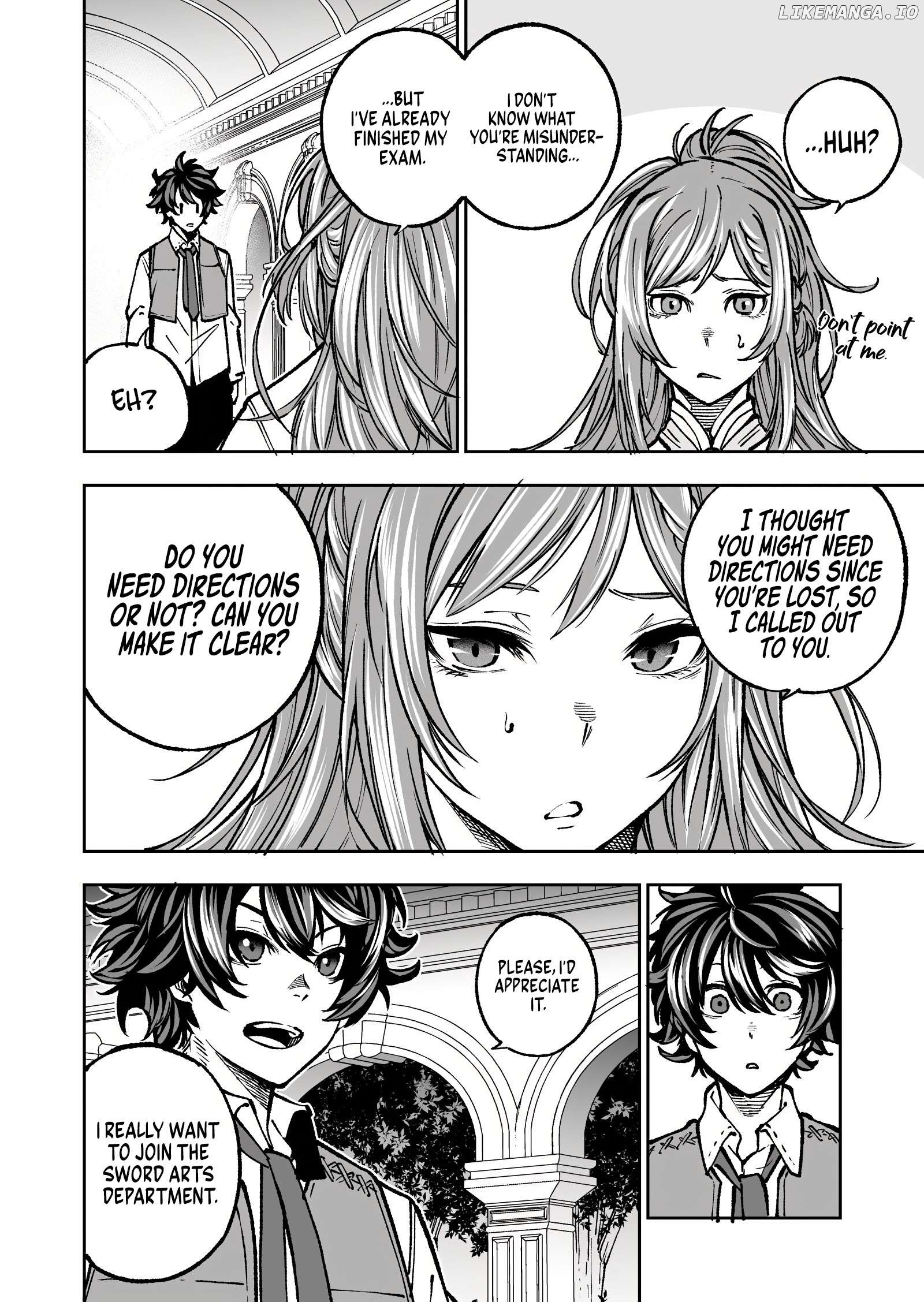 Umarekawatta Kensei, Kenshi ga Reiguu sareru Majutsu Shijou Shugi no Gakuen de Musou suru Chapter 1 - page 16