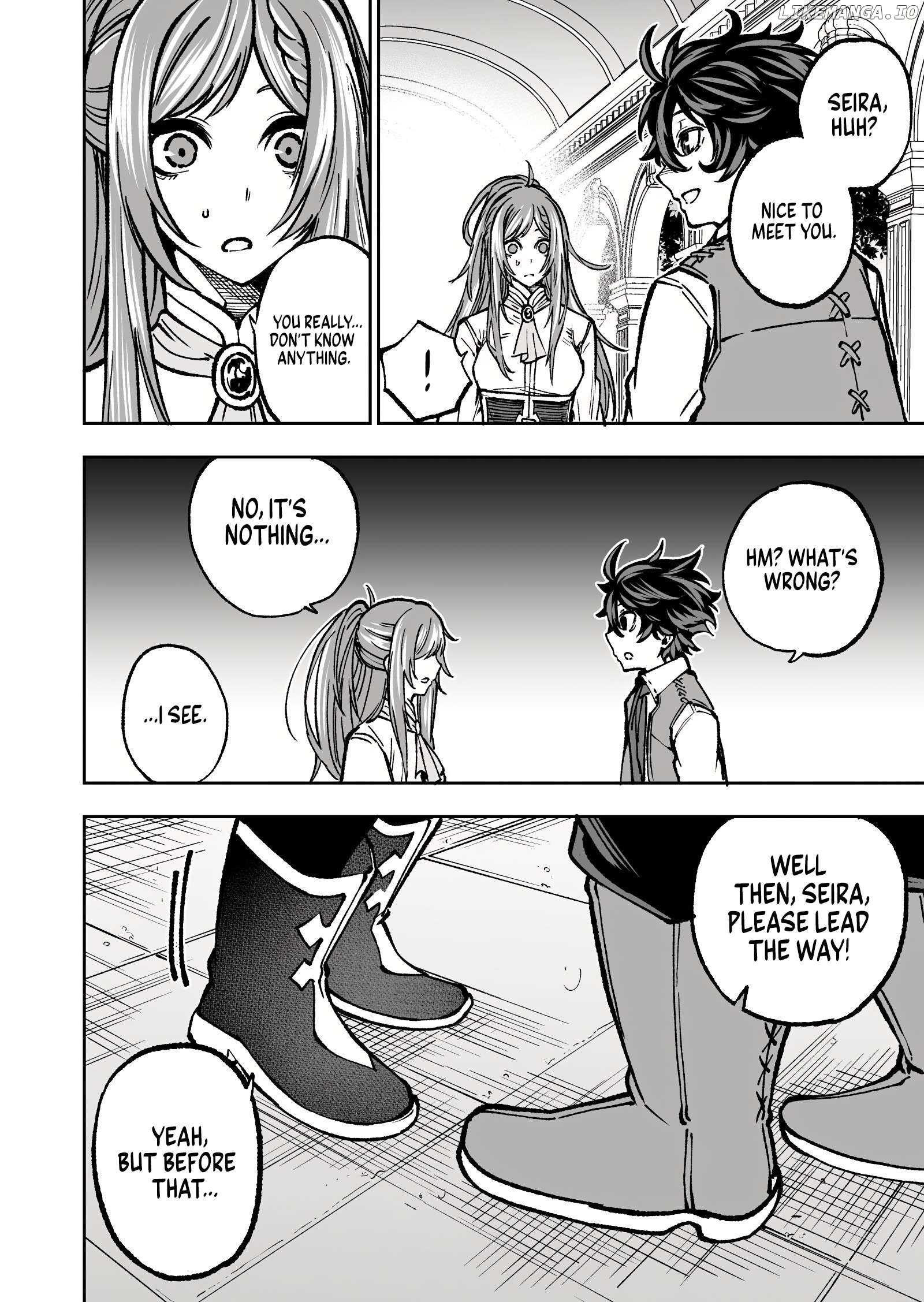 Umarekawatta Kensei, Kenshi ga Reiguu sareru Majutsu Shijou Shugi no Gakuen de Musou suru Chapter 1 - page 18