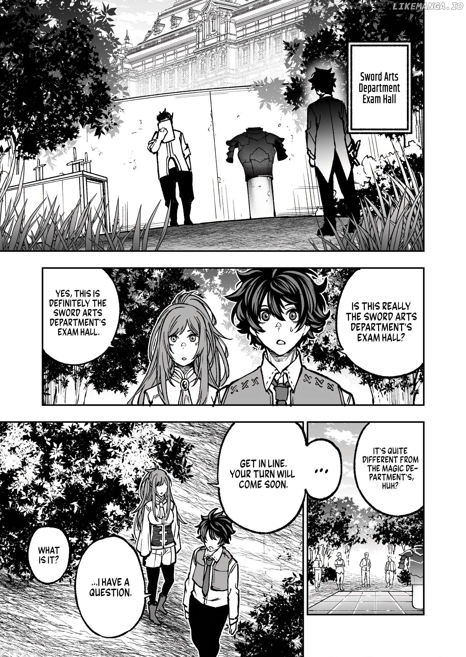 Umarekawatta Kensei, Kenshi ga Reiguu sareru Majutsu Shijou Shugi no Gakuen de Musou suru Chapter 1 - page 21
