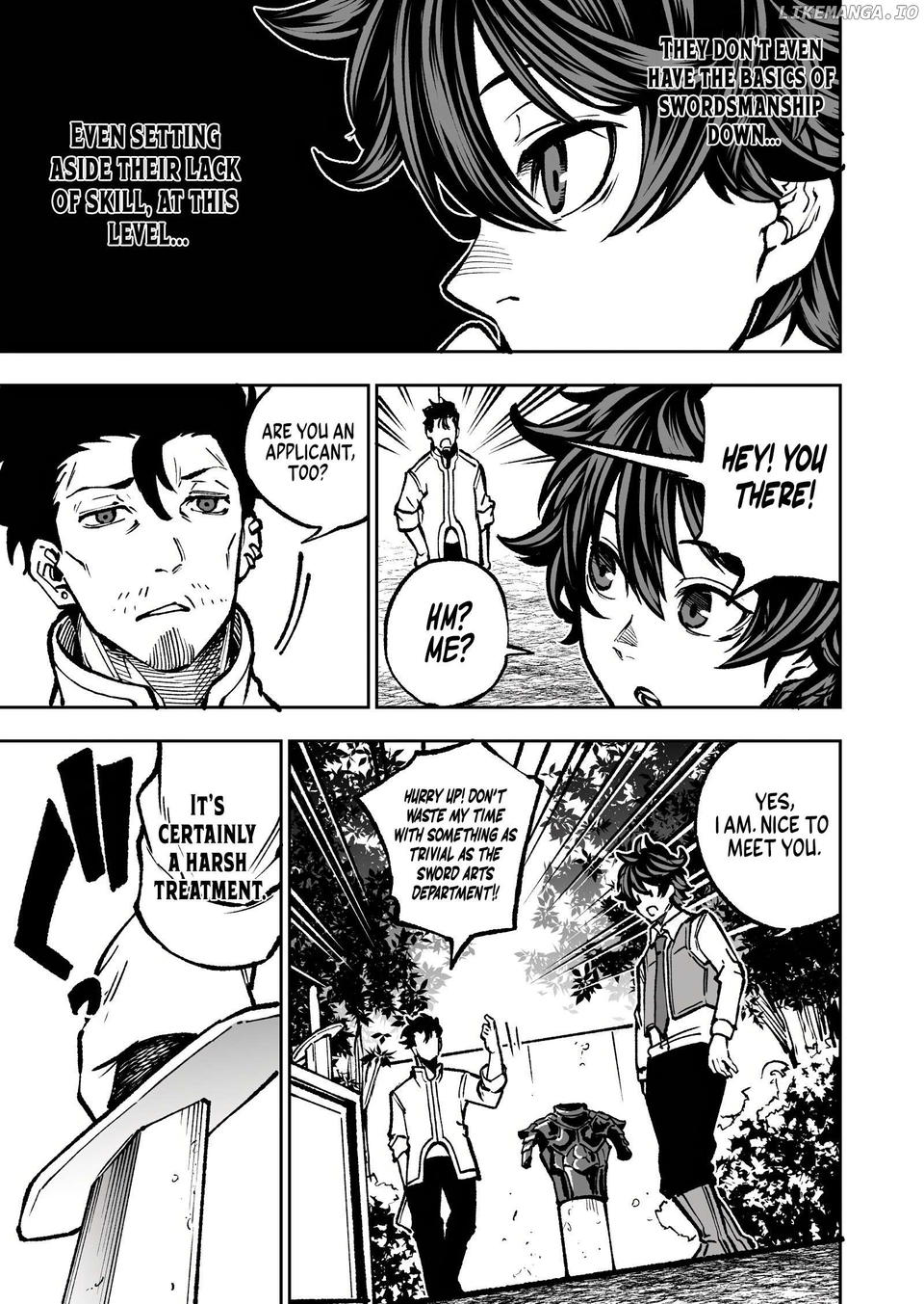 Umarekawatta Kensei, Kenshi ga Reiguu sareru Majutsu Shijou Shugi no Gakuen de Musou suru Chapter 1 - page 25