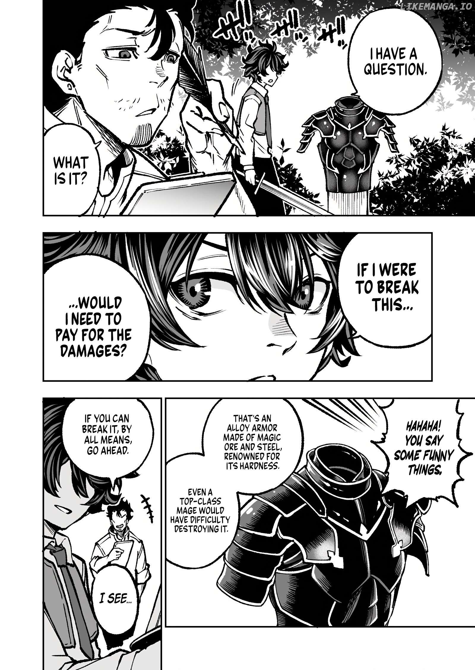 Umarekawatta Kensei, Kenshi ga Reiguu sareru Majutsu Shijou Shugi no Gakuen de Musou suru Chapter 1 - page 26