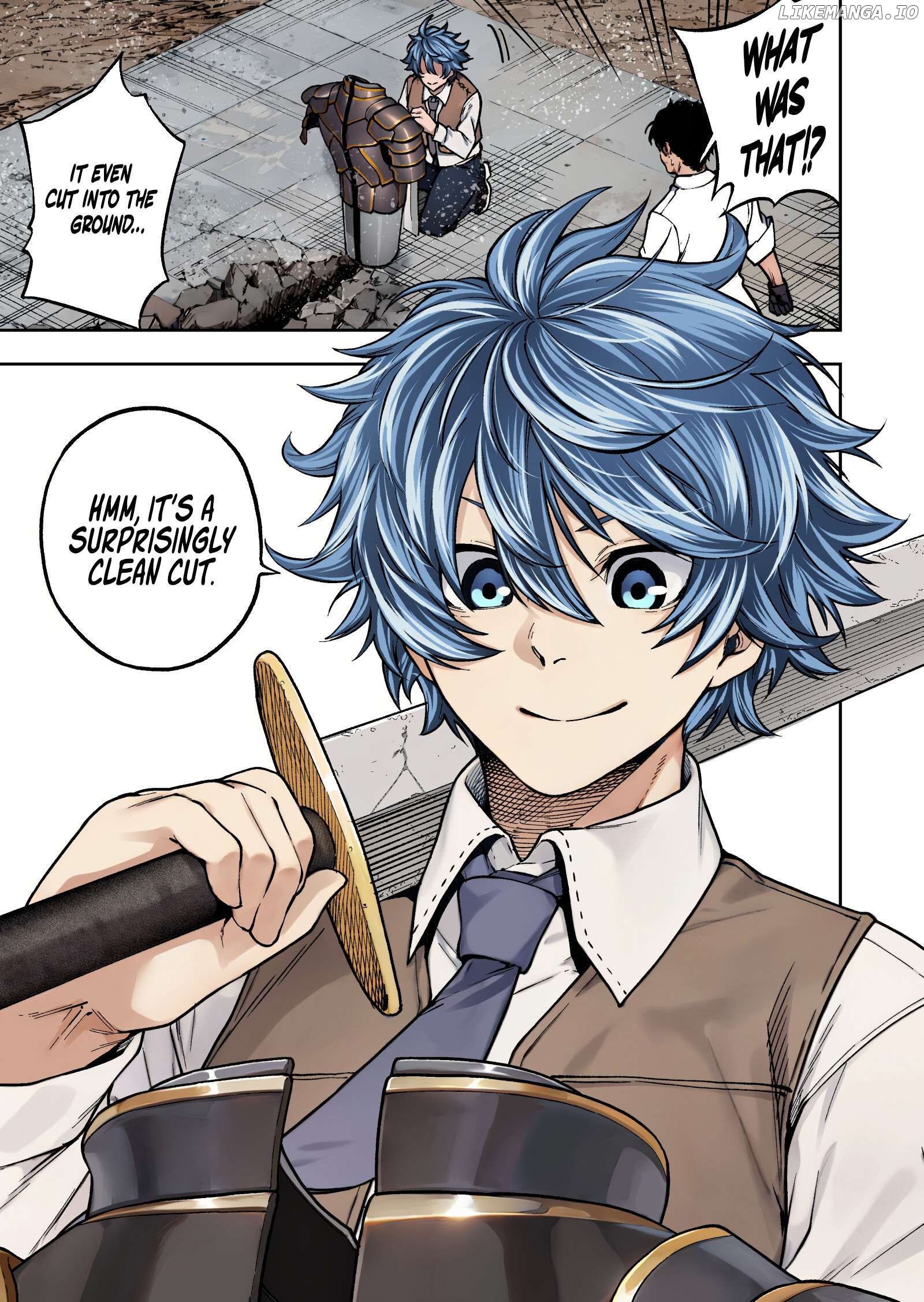Umarekawatta Kensei, Kenshi ga Reiguu sareru Majutsu Shijou Shugi no Gakuen de Musou suru Chapter 1 - page 30