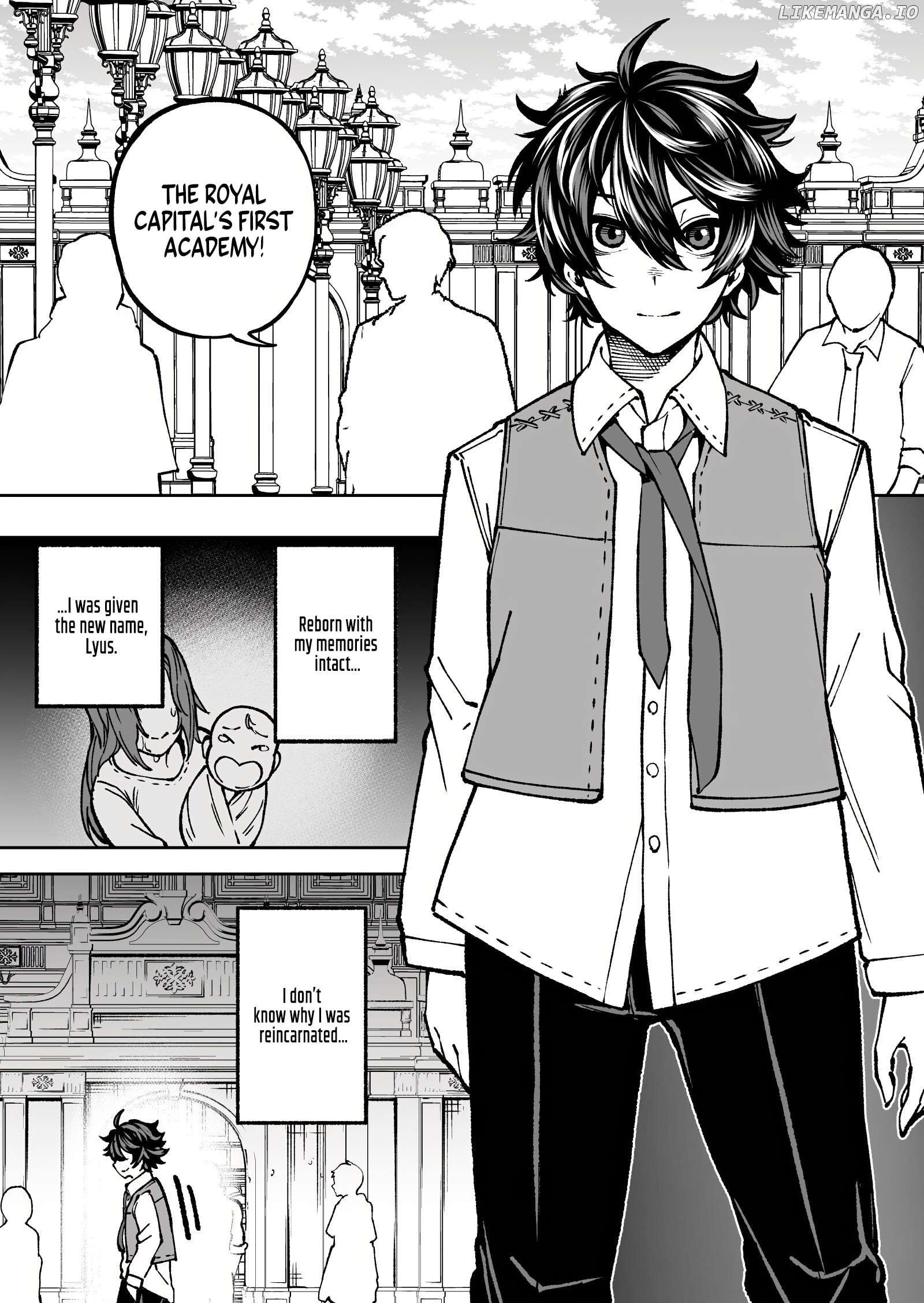 Umarekawatta Kensei, Kenshi ga Reiguu sareru Majutsu Shijou Shugi no Gakuen de Musou suru Chapter 1 - page 5