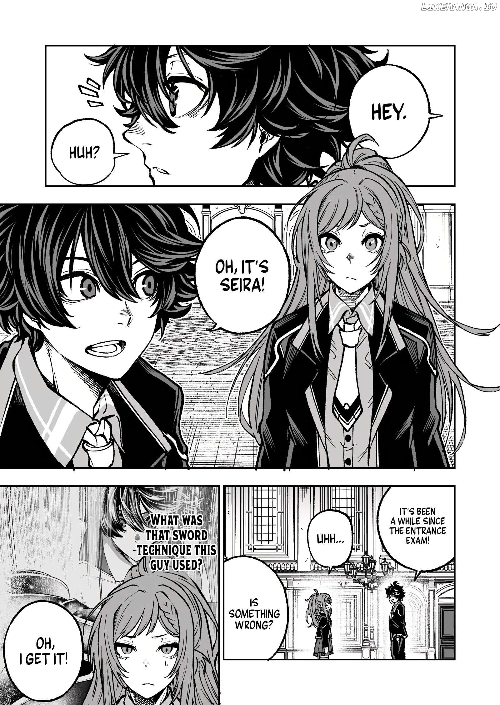 Umarekawatta Kensei, Kenshi ga Reiguu sareru Majutsu Shijou Shugi no Gakuen de Musou suru Chapter 2 - page 3