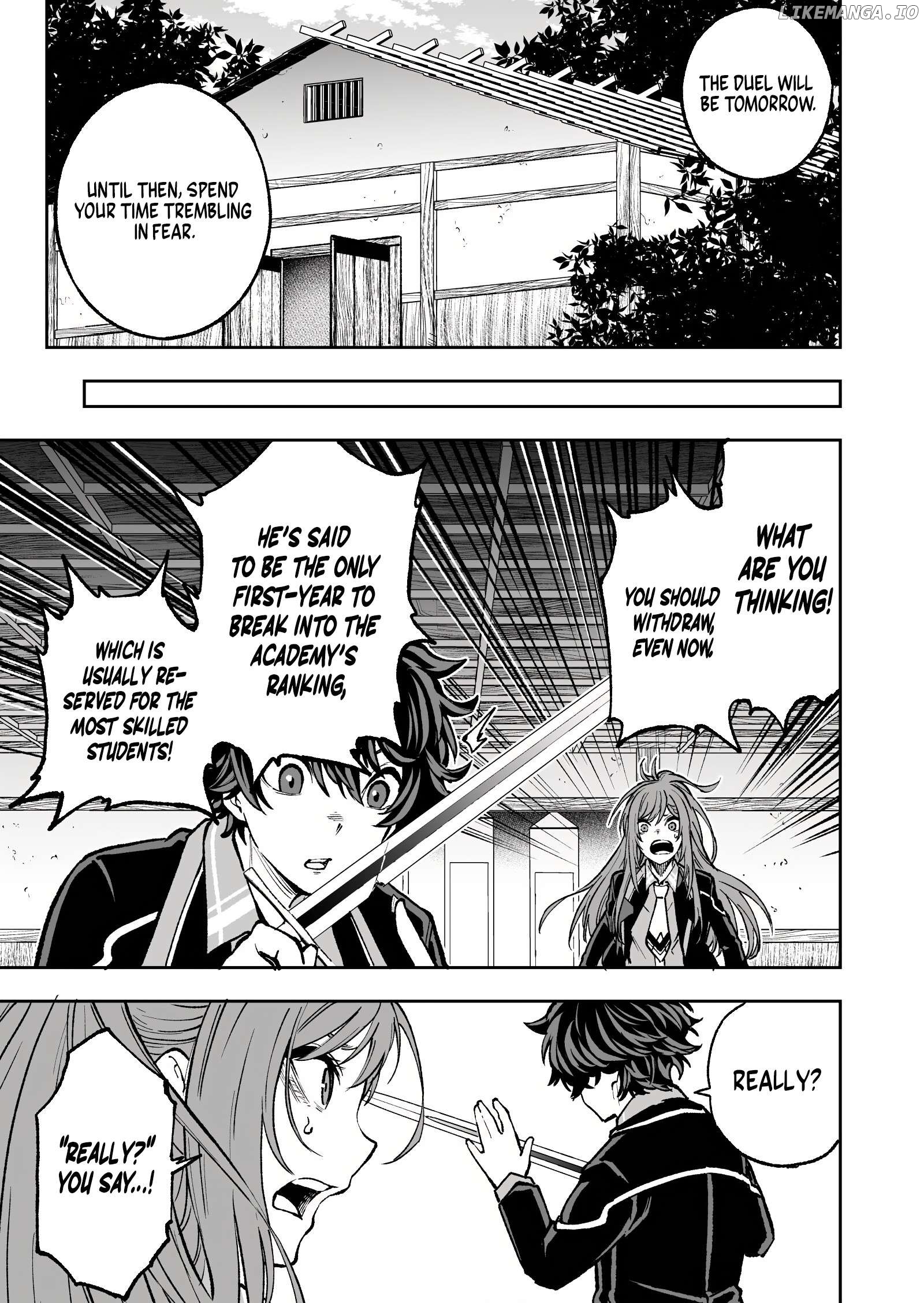Umarekawatta Kensei, Kenshi ga Reiguu sareru Majutsu Shijou Shugi no Gakuen de Musou suru Chapter 2 - page 33