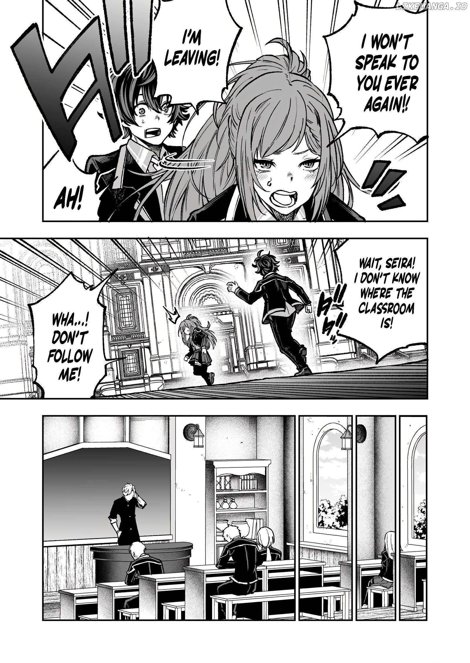 Umarekawatta Kensei, Kenshi ga Reiguu sareru Majutsu Shijou Shugi no Gakuen de Musou suru Chapter 2 - page 5