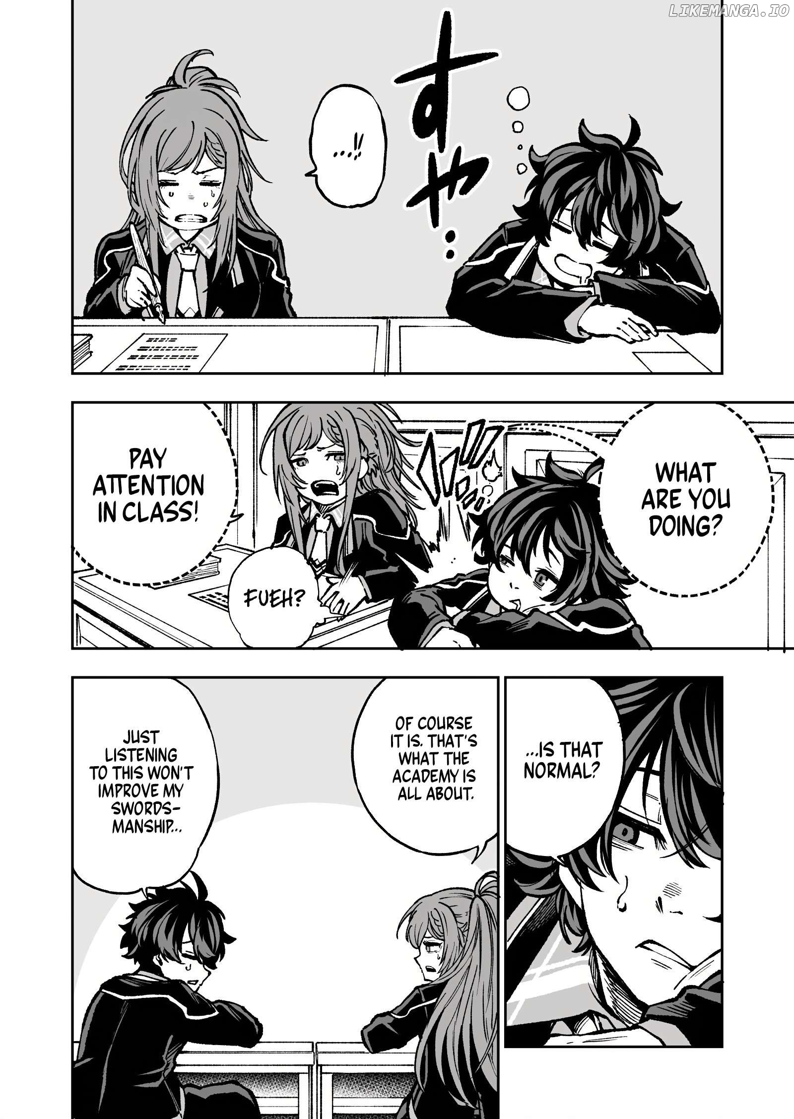 Umarekawatta Kensei, Kenshi ga Reiguu sareru Majutsu Shijou Shugi no Gakuen de Musou suru Chapter 2 - page 6