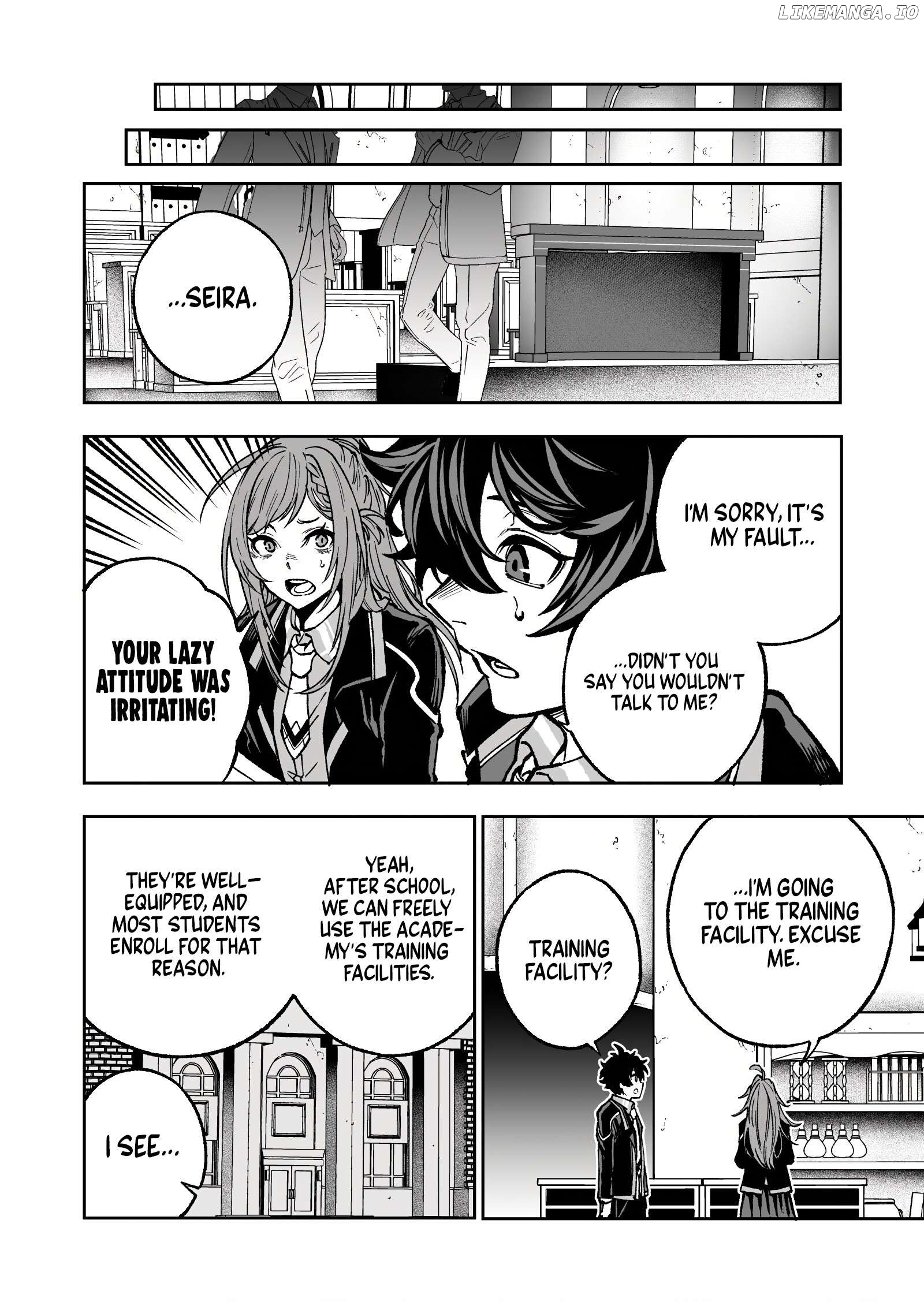 Umarekawatta Kensei, Kenshi ga Reiguu sareru Majutsu Shijou Shugi no Gakuen de Musou suru Chapter 2 - page 8