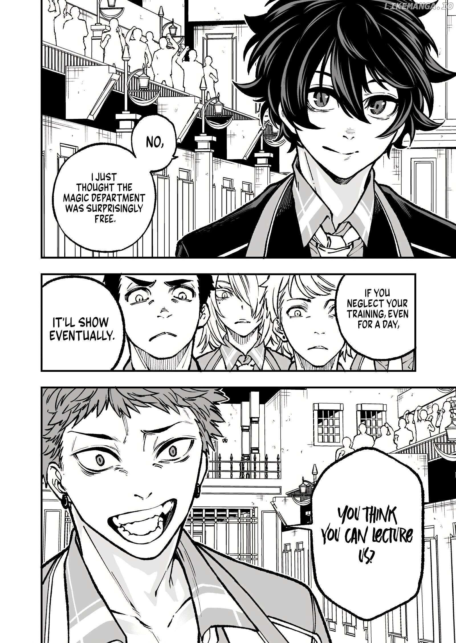 Umarekawatta Kensei, Kenshi ga Reiguu sareru Majutsu Shijou Shugi no Gakuen de Musou suru Chapter 3 - page 3