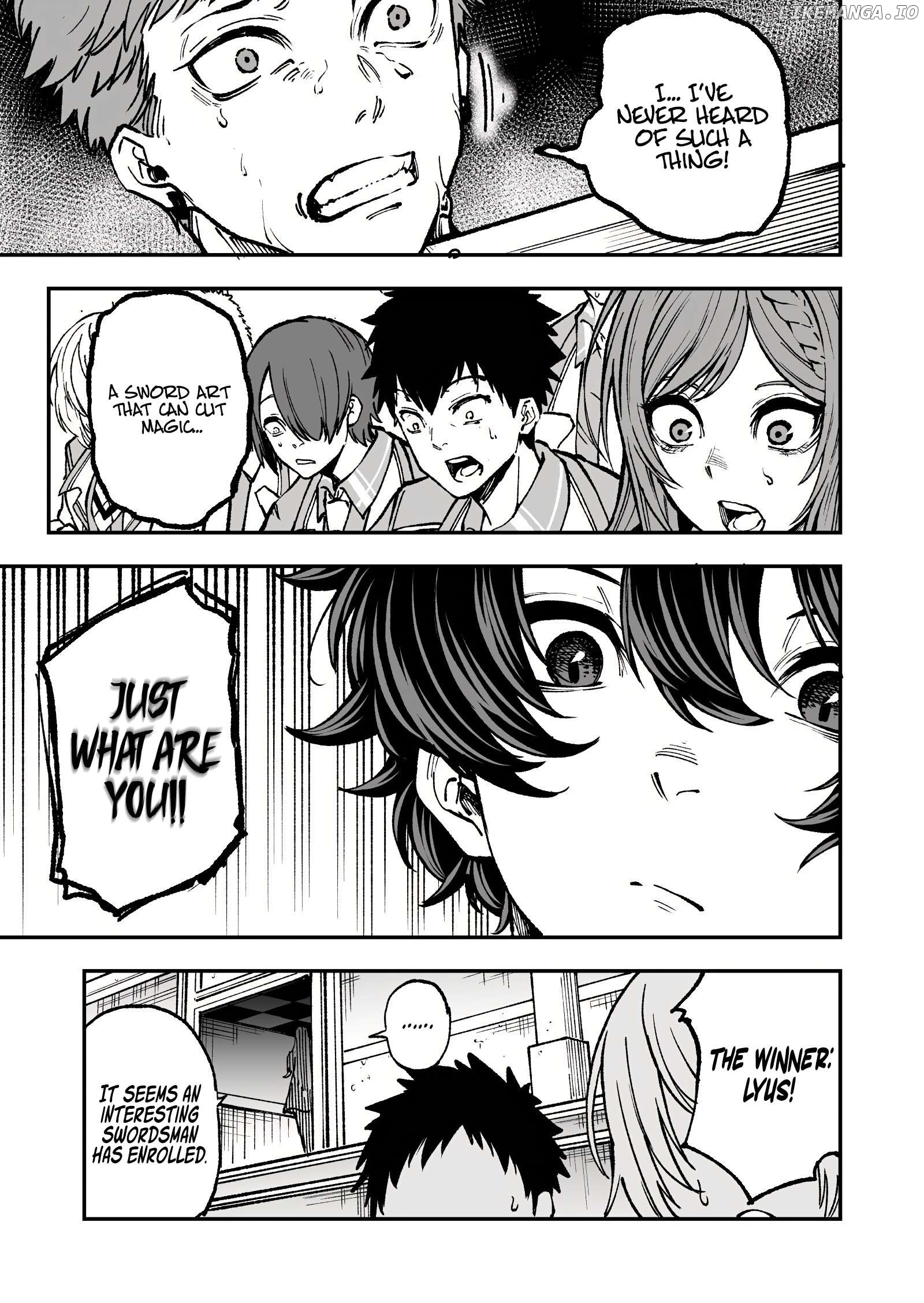 Umarekawatta Kensei, Kenshi ga Reiguu sareru Majutsu Shijou Shugi no Gakuen de Musou suru Chapter 3 - page 34