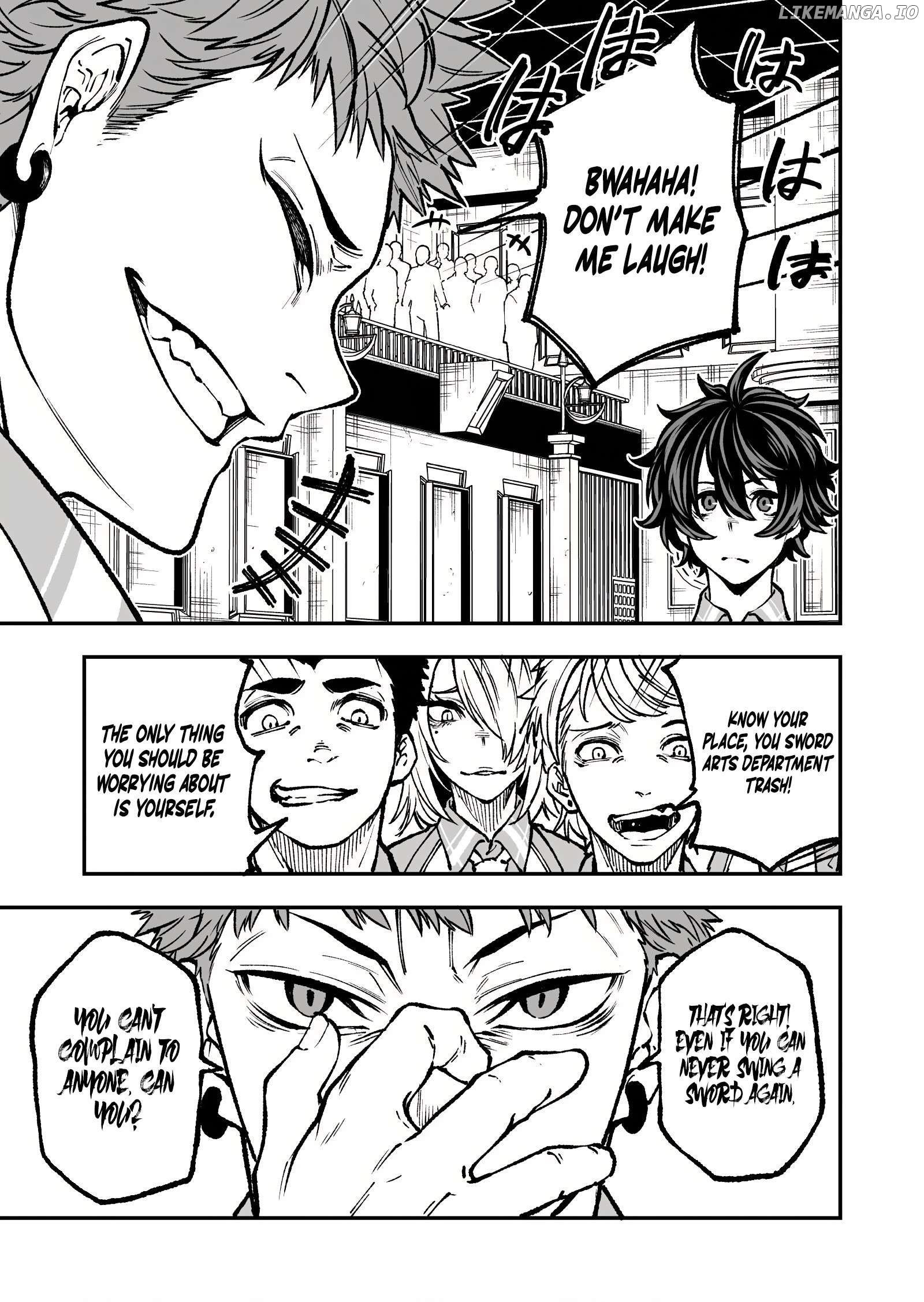 Umarekawatta Kensei, Kenshi ga Reiguu sareru Majutsu Shijou Shugi no Gakuen de Musou suru Chapter 3 - page 4