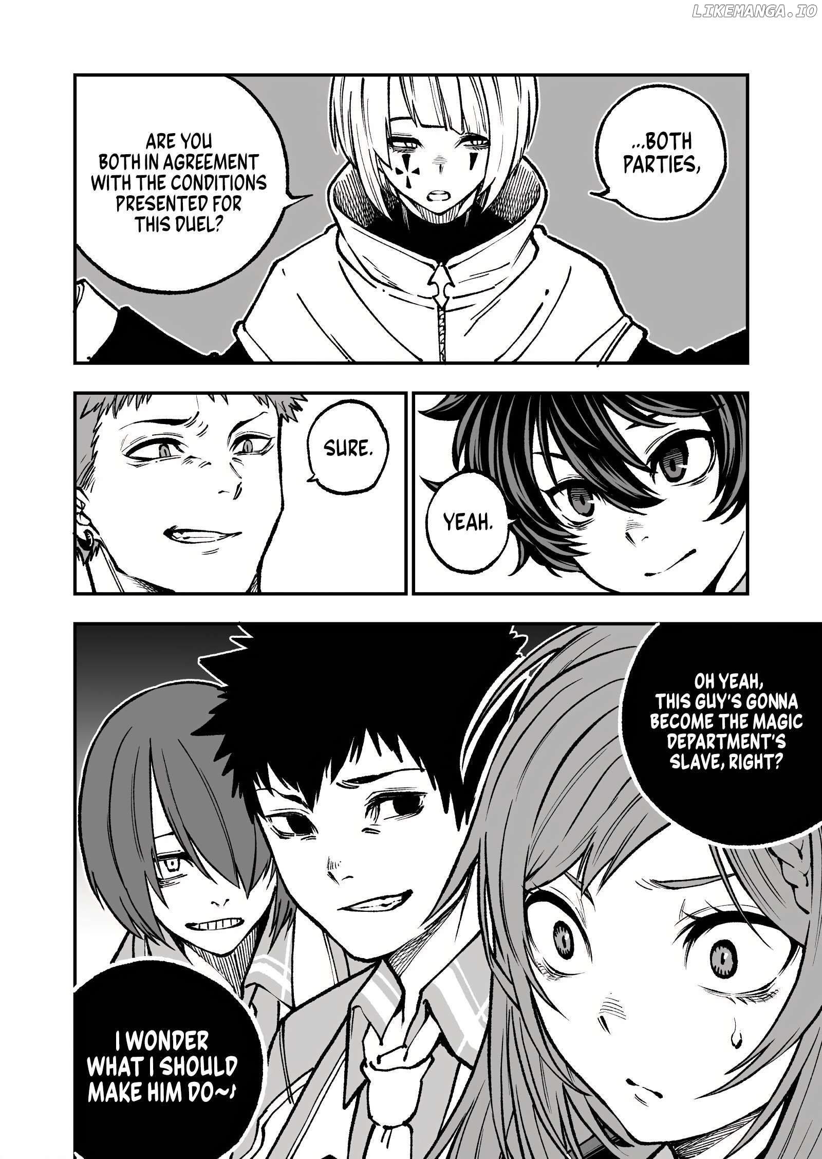 Umarekawatta Kensei, Kenshi ga Reiguu sareru Majutsu Shijou Shugi no Gakuen de Musou suru Chapter 3 - page 7