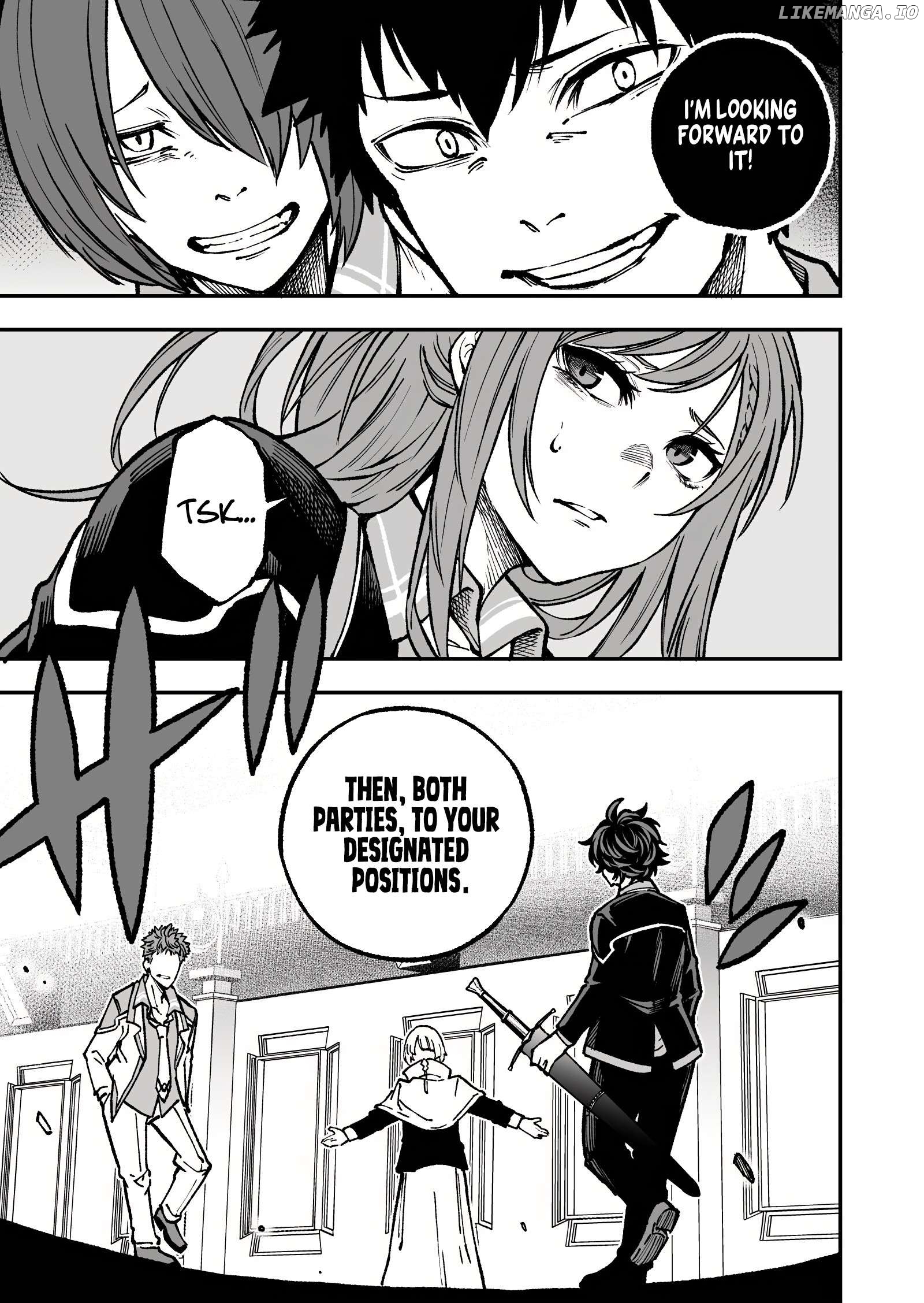 Umarekawatta Kensei, Kenshi ga Reiguu sareru Majutsu Shijou Shugi no Gakuen de Musou suru Chapter 3 - page 8
