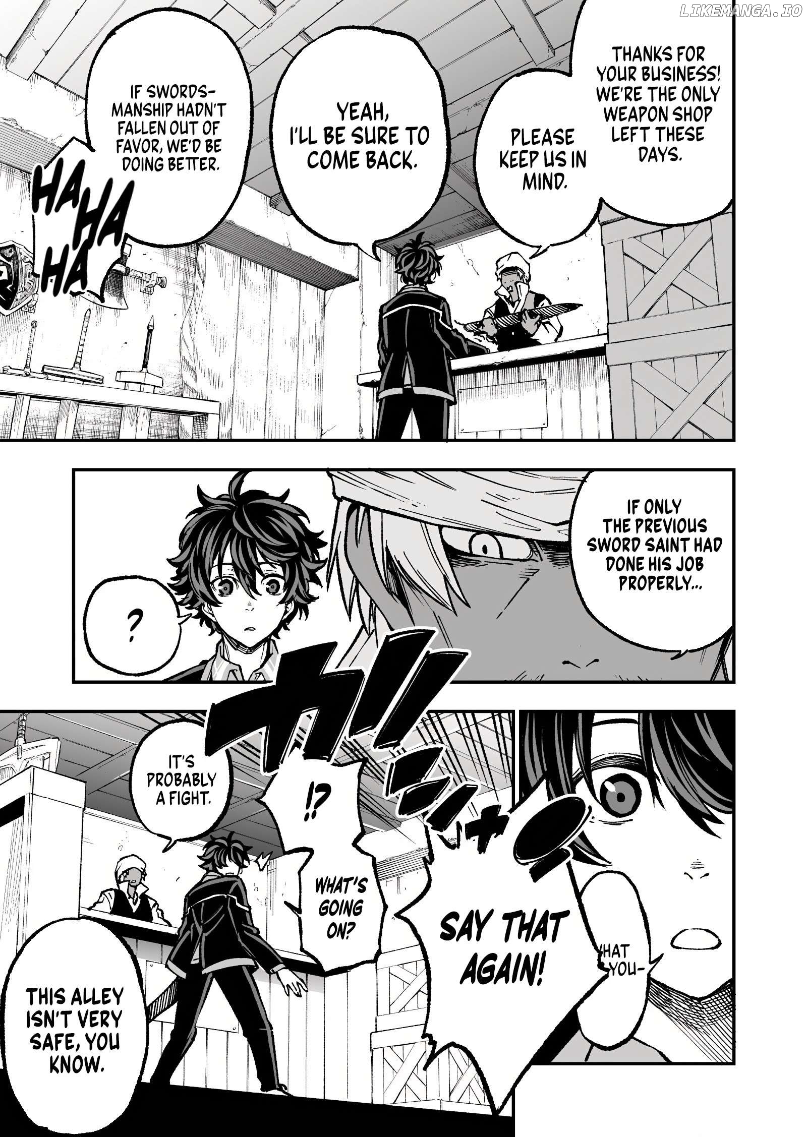 Umarekawatta Kensei, Kenshi ga Reiguu sareru Majutsu Shijou Shugi no Gakuen de Musou suru Chapter 4 - page 21