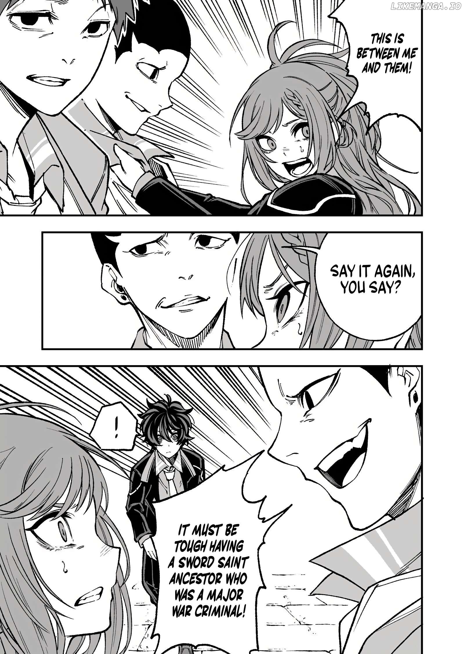 Umarekawatta Kensei, Kenshi ga Reiguu sareru Majutsu Shijou Shugi no Gakuen de Musou suru Chapter 4 - page 23