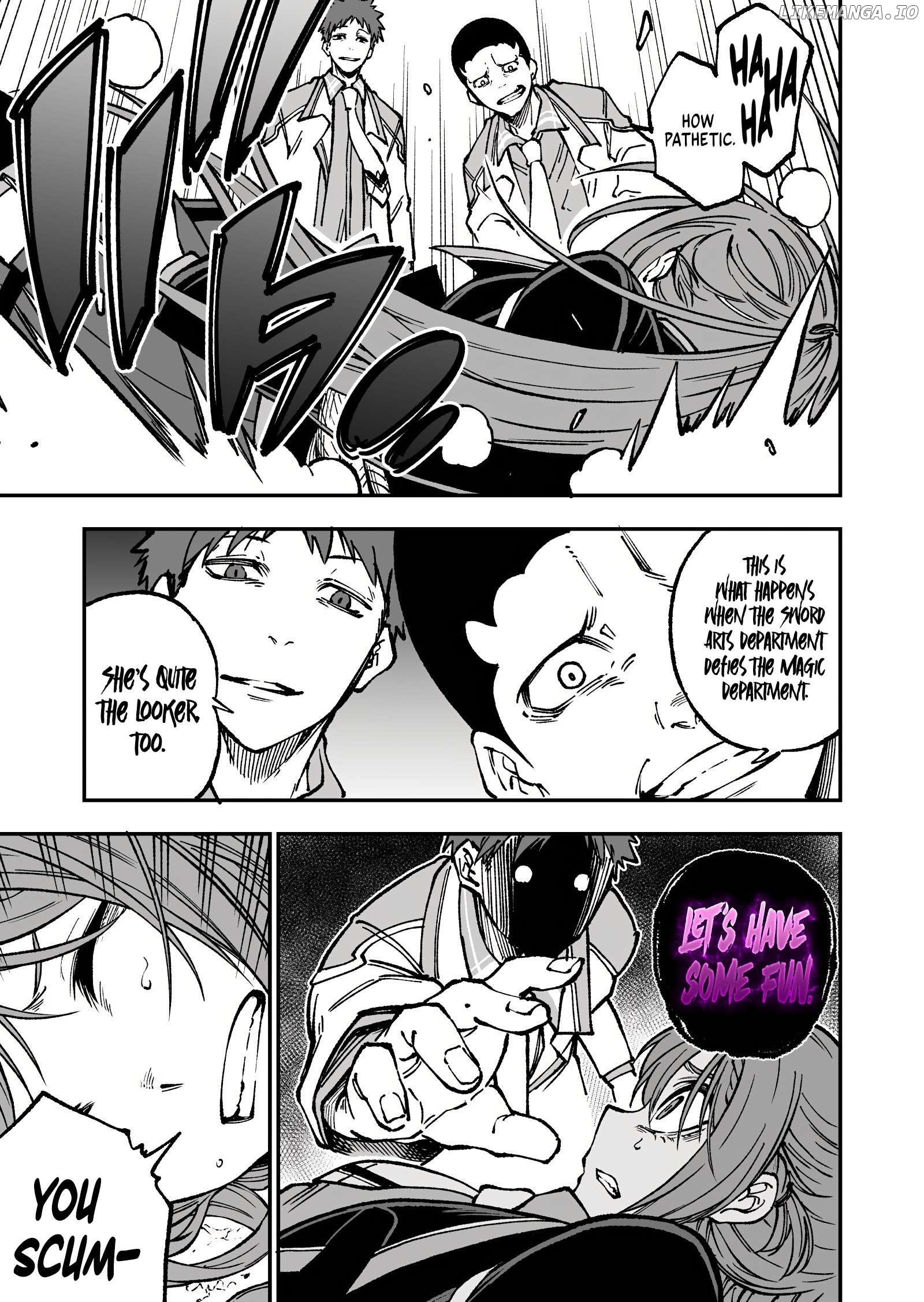 Umarekawatta Kensei, Kenshi ga Reiguu sareru Majutsu Shijou Shugi no Gakuen de Musou suru Chapter 4 - page 25