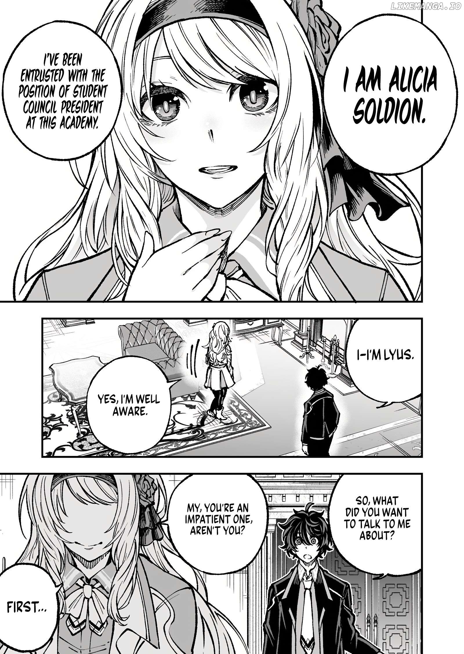 Umarekawatta Kensei, Kenshi ga Reiguu sareru Majutsu Shijou Shugi no Gakuen de Musou suru Chapter 4 - page 3