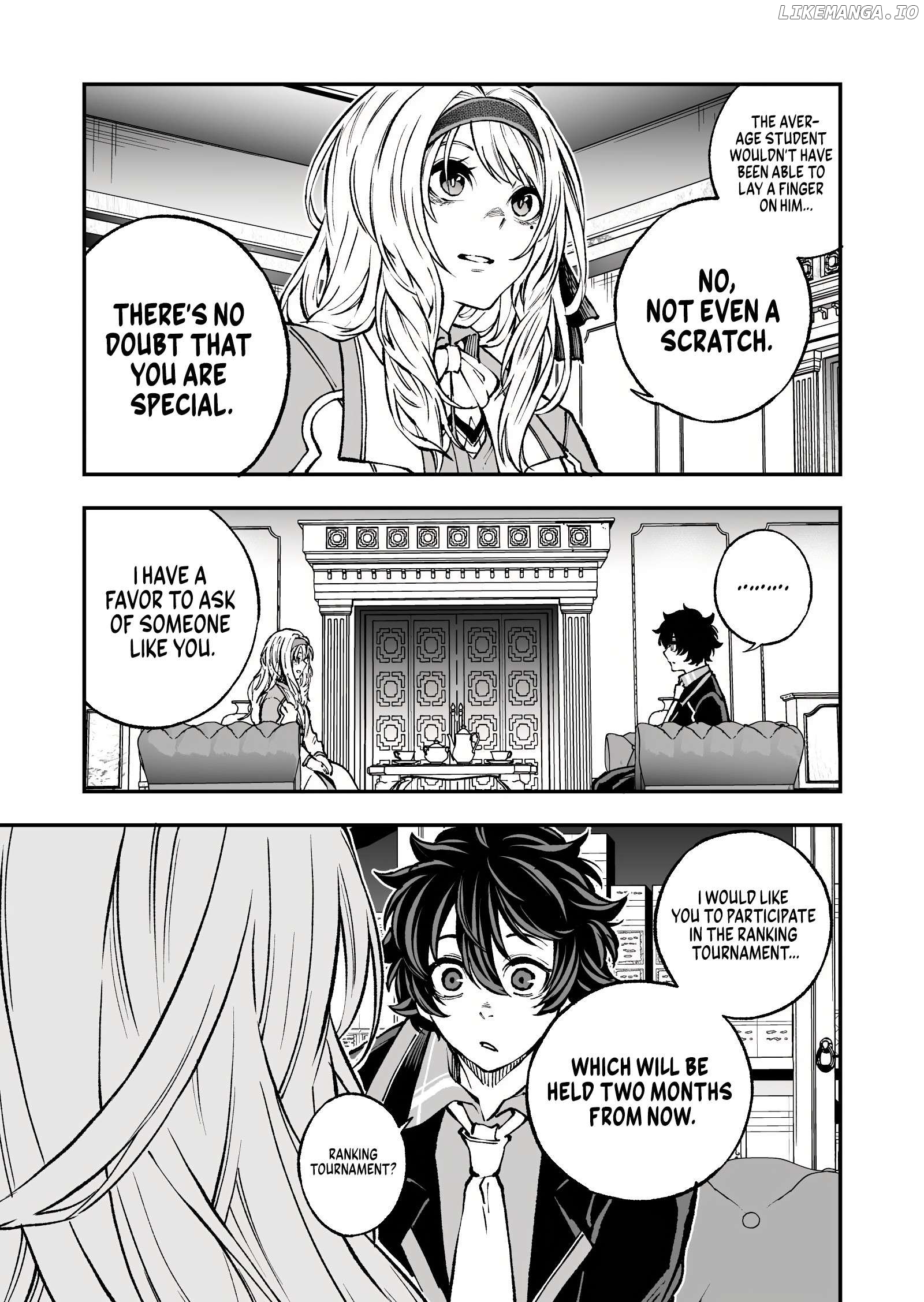 Umarekawatta Kensei, Kenshi ga Reiguu sareru Majutsu Shijou Shugi no Gakuen de Musou suru Chapter 4 - page 7