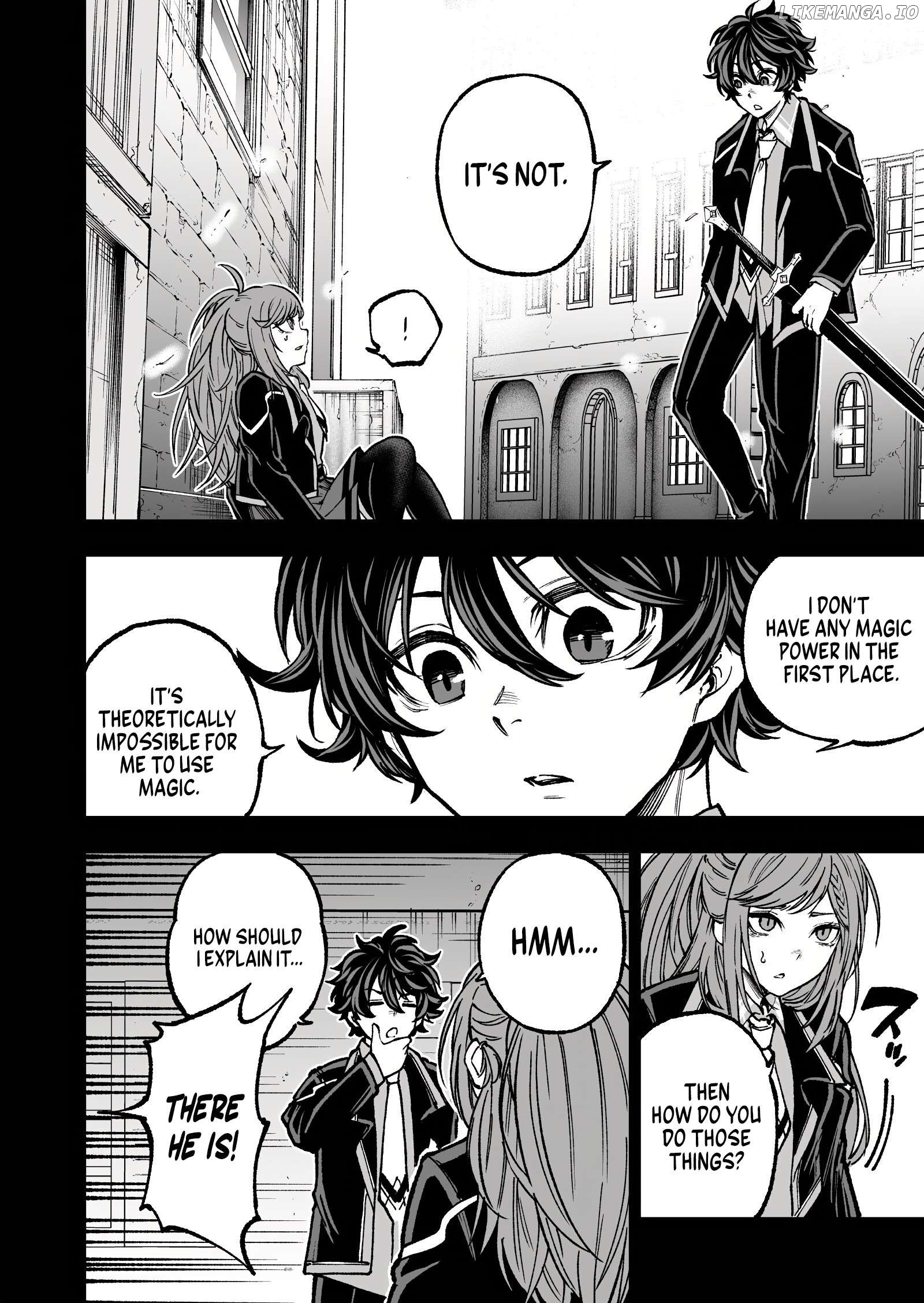 Umarekawatta Kensei, Kenshi ga Reiguu sareru Majutsu Shijou Shugi no Gakuen de Musou suru Chapter 5 - page 4