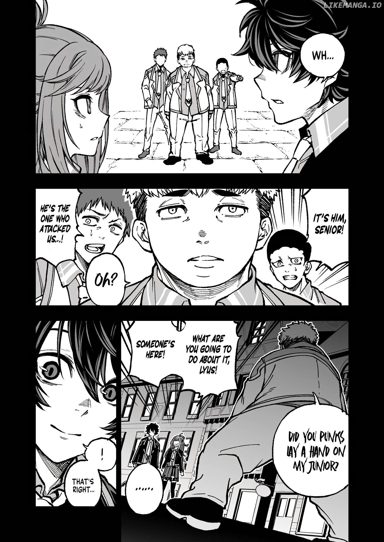 Umarekawatta Kensei, Kenshi ga Reiguu sareru Majutsu Shijou Shugi no Gakuen de Musou suru Chapter 5 - page 5